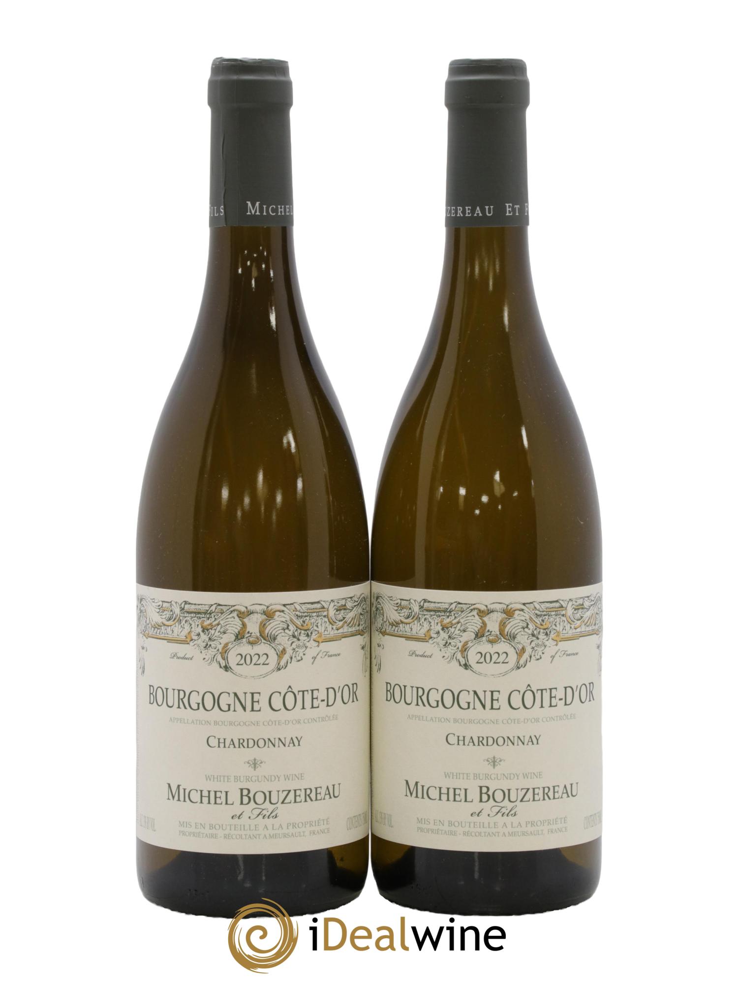 Bourgogne Michel Bouzereau et Fils (Domaine) 2022 - Lot de 2 bouteilles - 0
