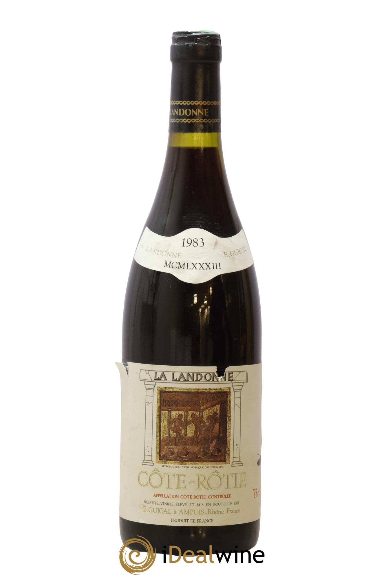 Côte-Rôtie La Landonne Guigal 1983 - Lot de 1 bouteille - 0