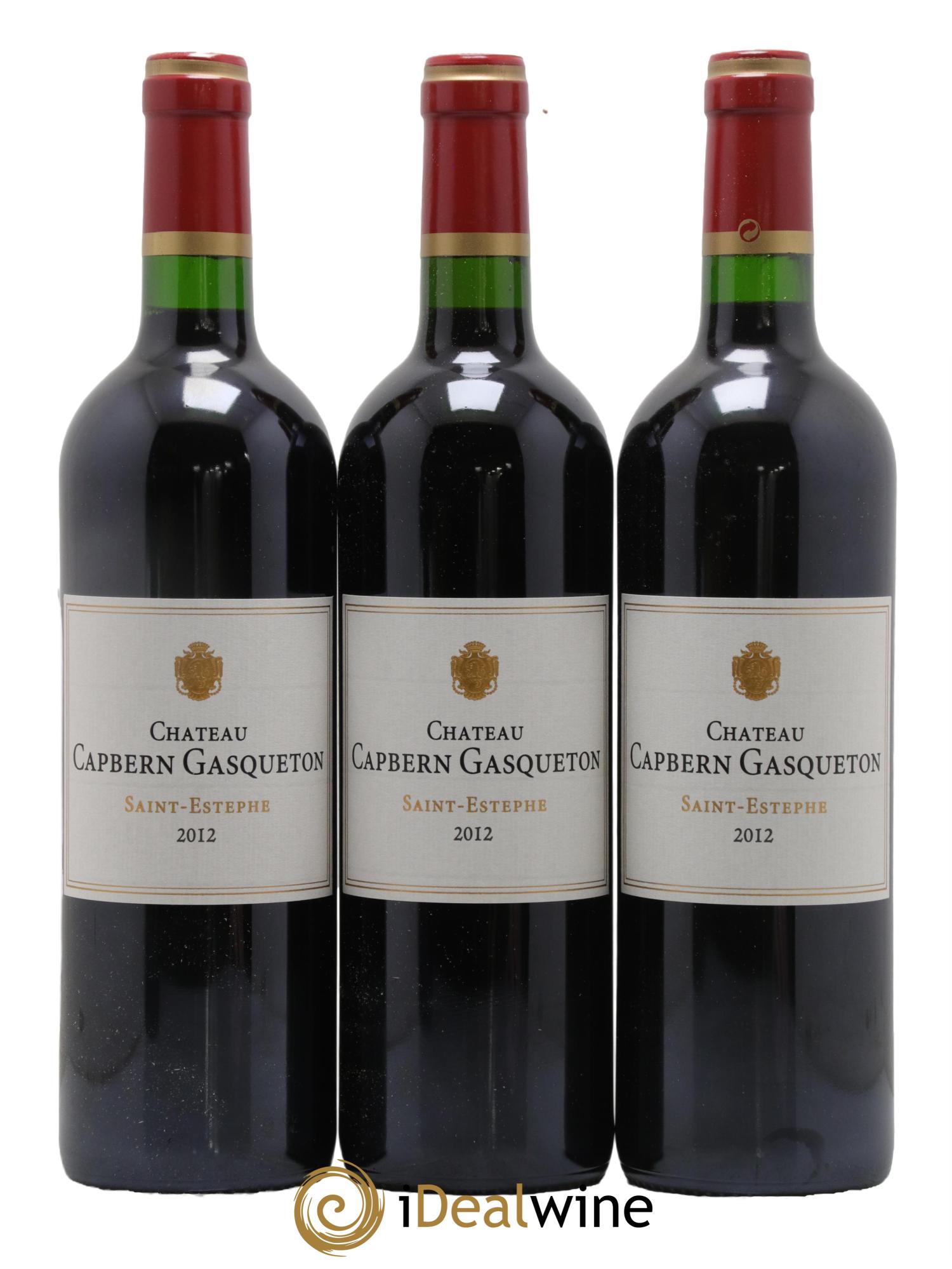 Château Capbern Gasqueton 2012 - Lot de 6 bouteilles - 2