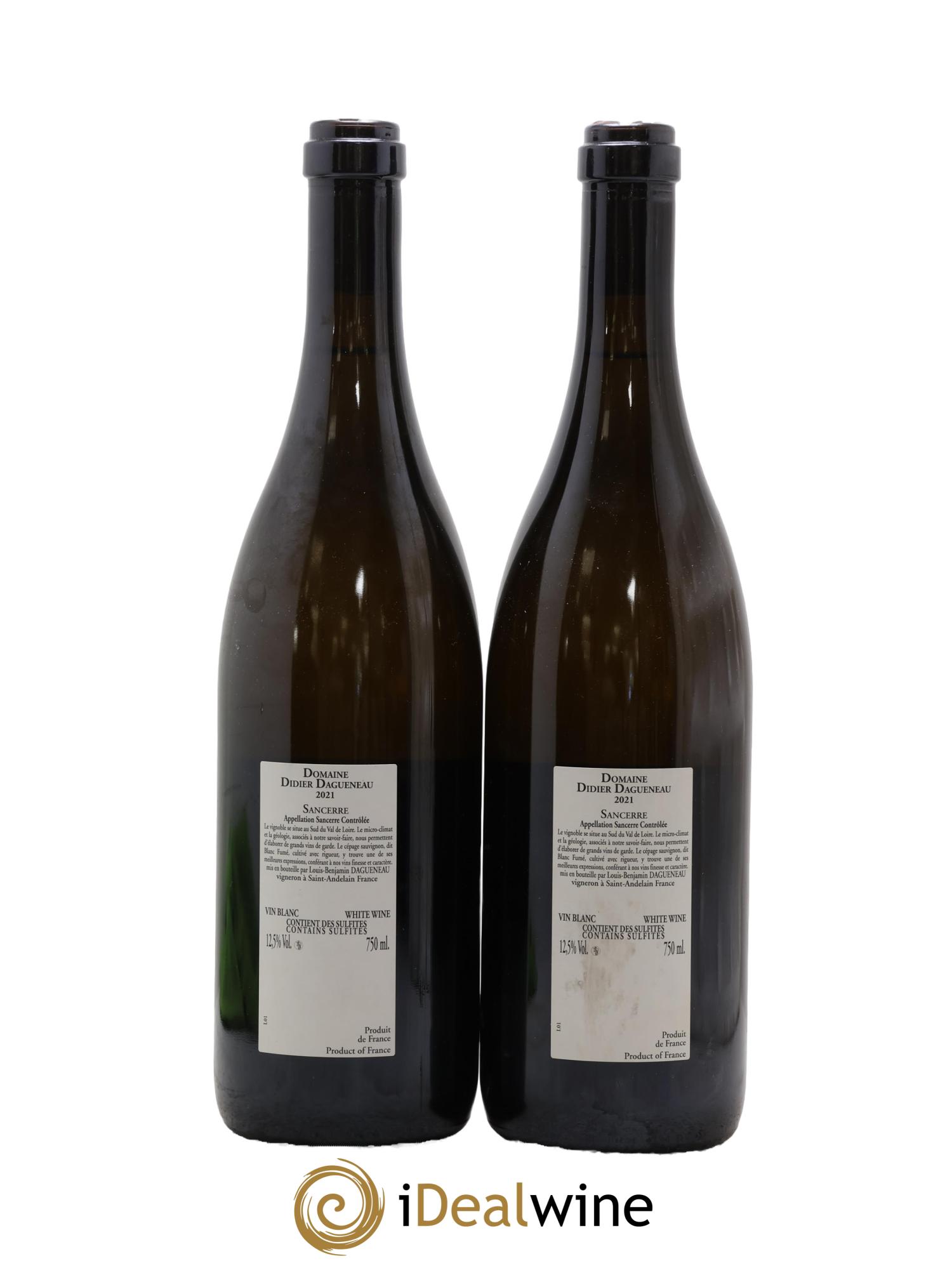 Sancerre En Chailloux Dagueneau 2021 - Lot of 2 bottles - 1