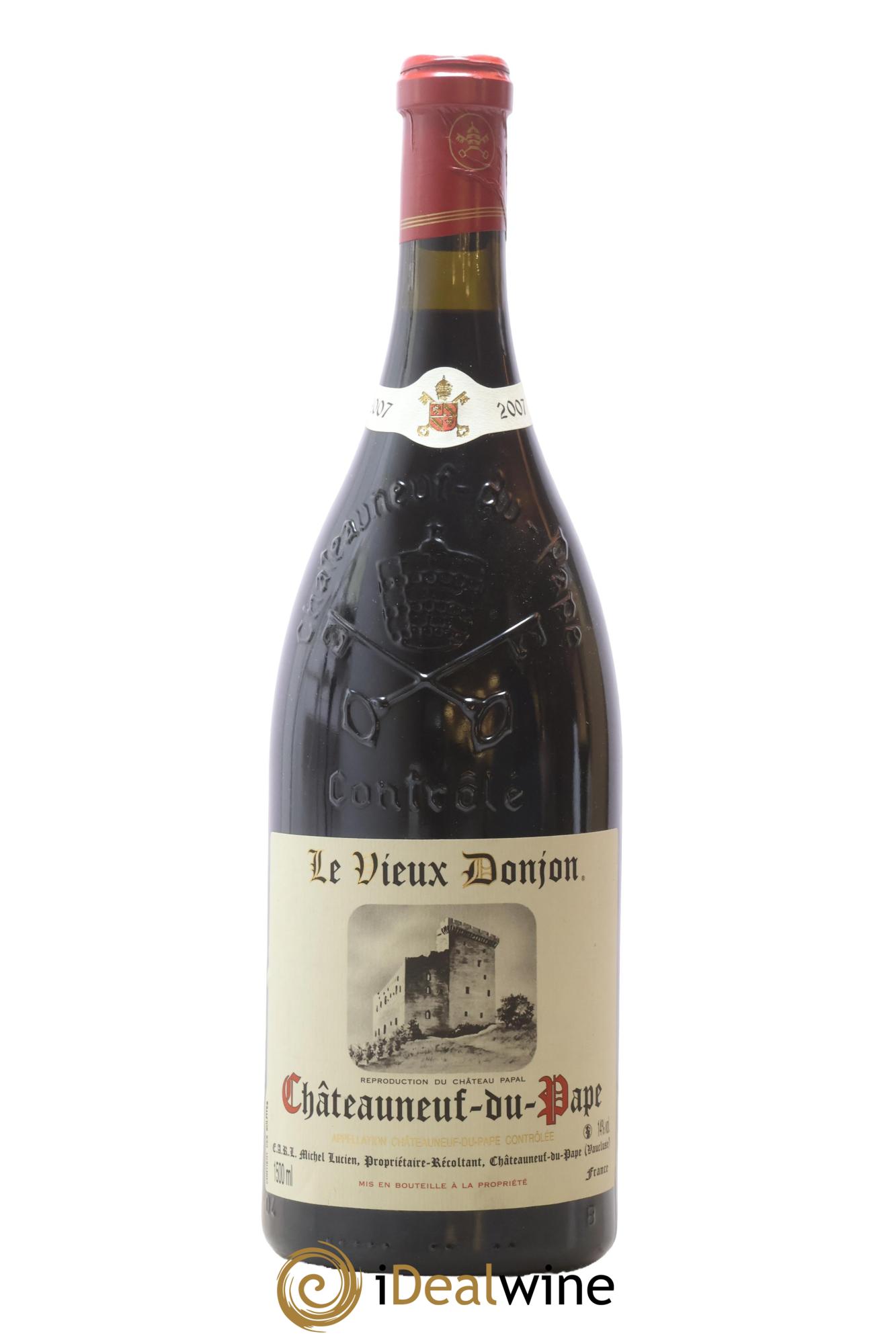 Châteauneuf-du-Pape Le Vieux Donjon Michel Lucien 2007 - Lot of 1 magnum - 0