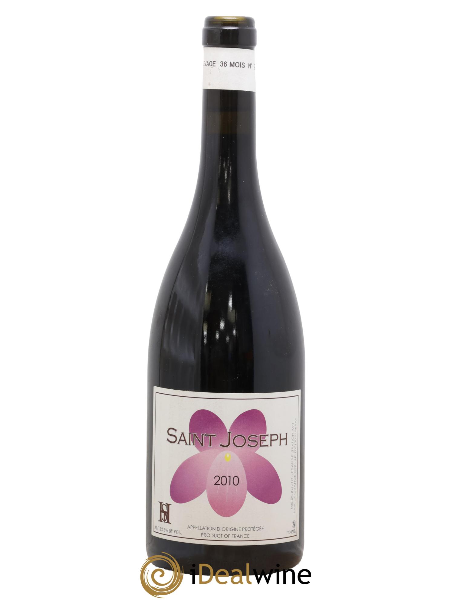 Vin de France (Ex Saint-Joseph) Hirotake Ooka - Domaine La Grande Colline Elevage 36 mois N°2 2010 - Lot de 1 bouteille - 0