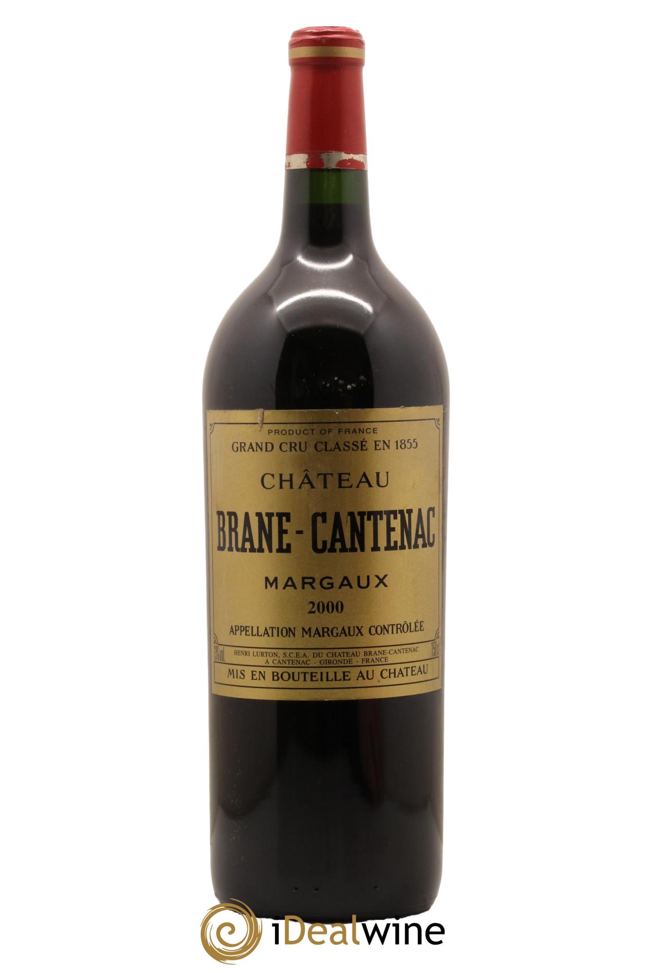 Château Brane Cantenac 2ème Grand Cru Classé 2000 - Lot de 1 magnum - 0