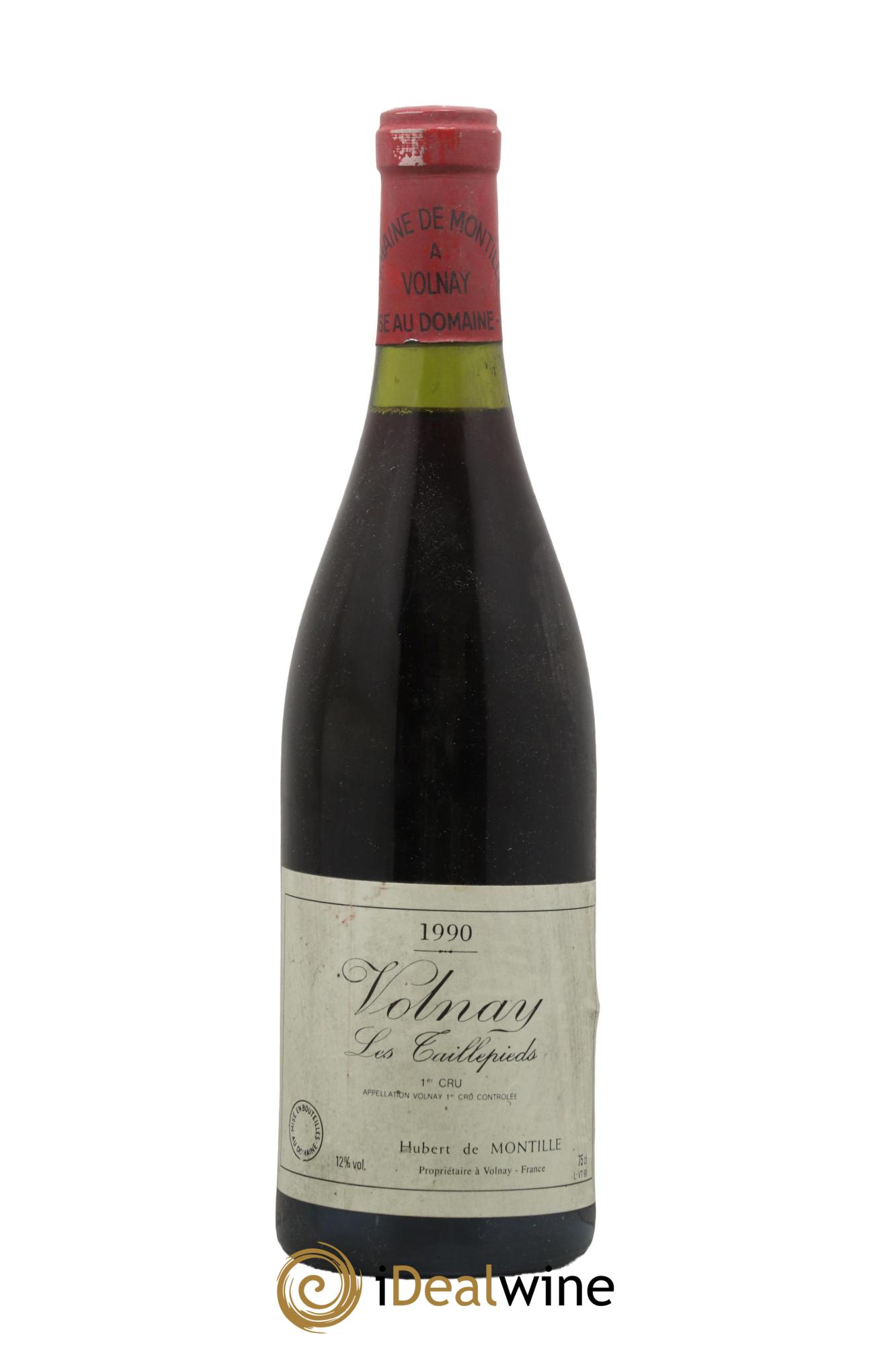 Volnay 1er Cru Les Taillepieds De Montille (Domaine) 1990 - Lot de 1 bouteille - 0