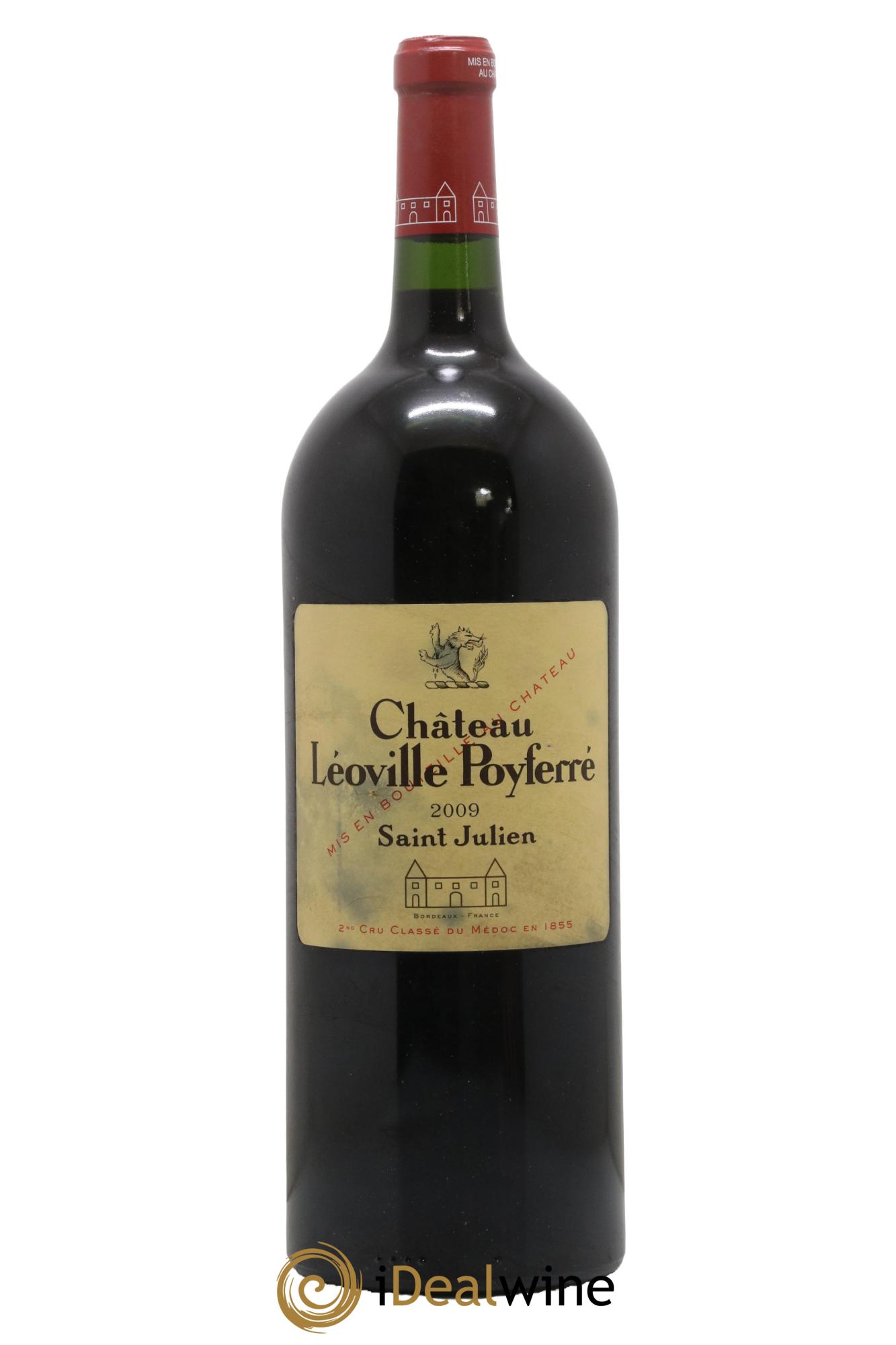 Château Léoville Poyferré 2ème Grand Cru Classé 2009 - Lot de 1 magnum - 1