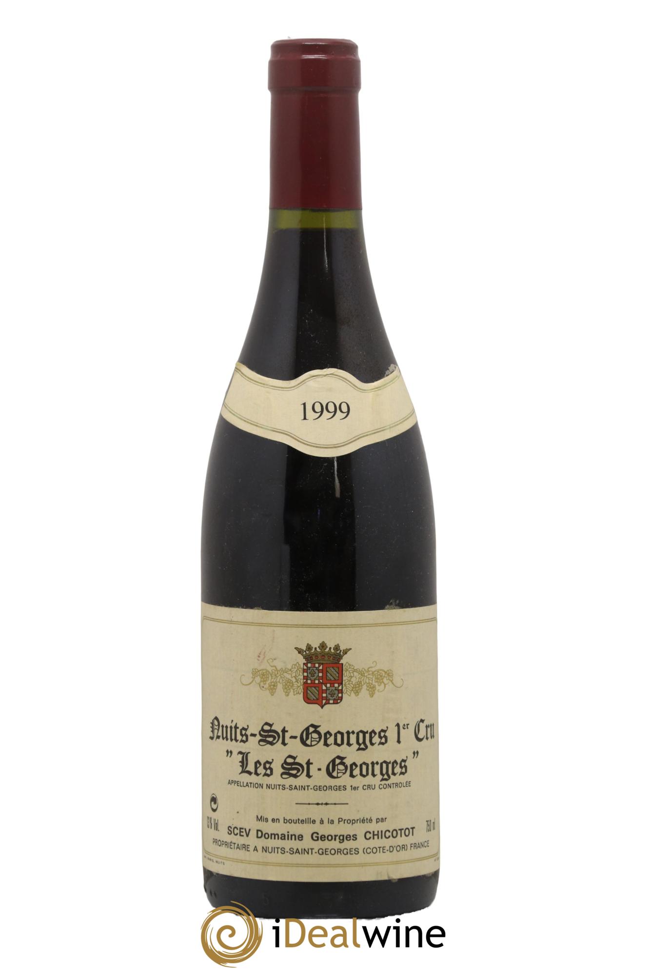 Nuits-Saint-Georges 1er Cru Les Saint-Georges Chicotot 1999 - Lot de 1 bouteille - 0