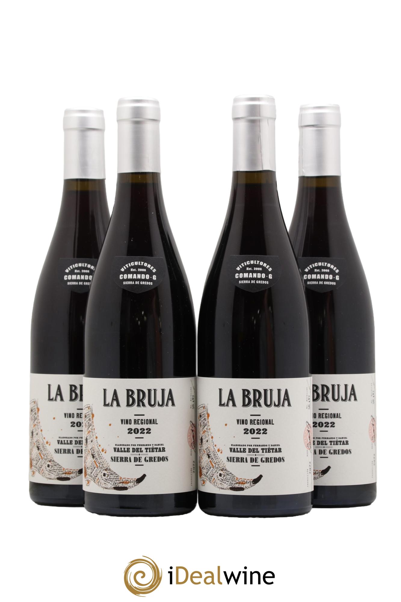 Vinos de Madrid DO Comando G La Bruja de Rozas 2022 - Lot de 4 bouteilles - 0