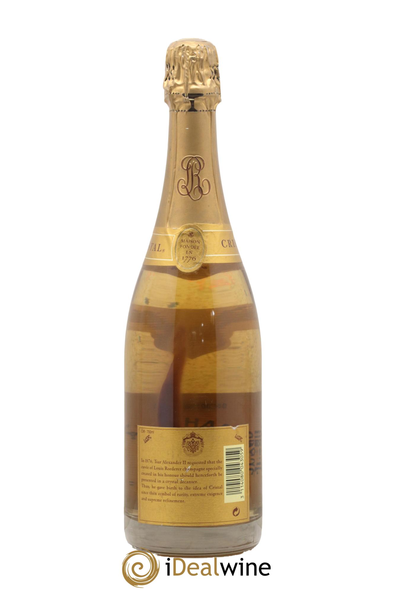 Cristal Louis Roederer 1995 - Lot de 1 bouteille - 1
