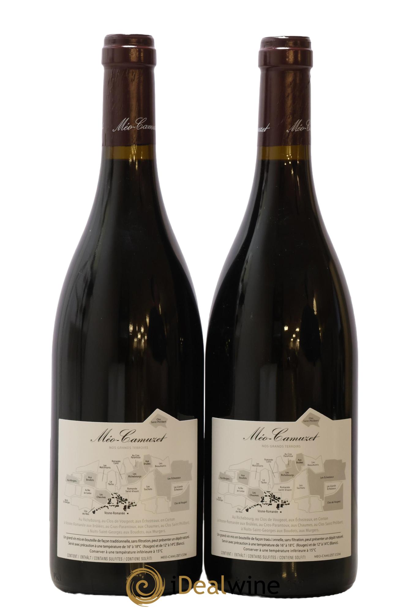 Clos de Vougeot Grand Cru Méo-Camuzet (Domaine) 2022 - Lot de 2 bouteilles - 1