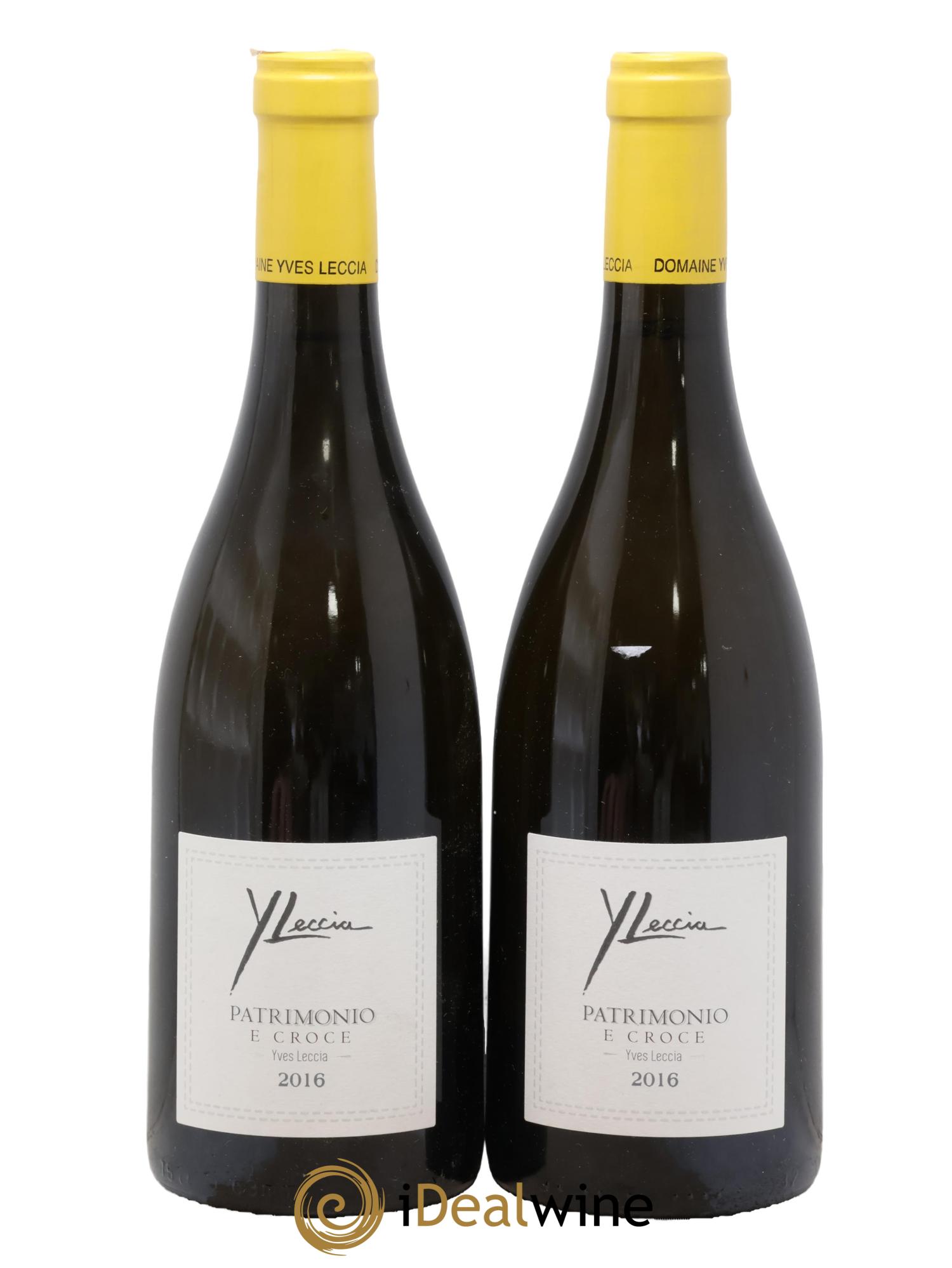 Patrimonio E. Croce Yves Leccia (Domaine) 2016 - Posten von 2 Flaschen - 0