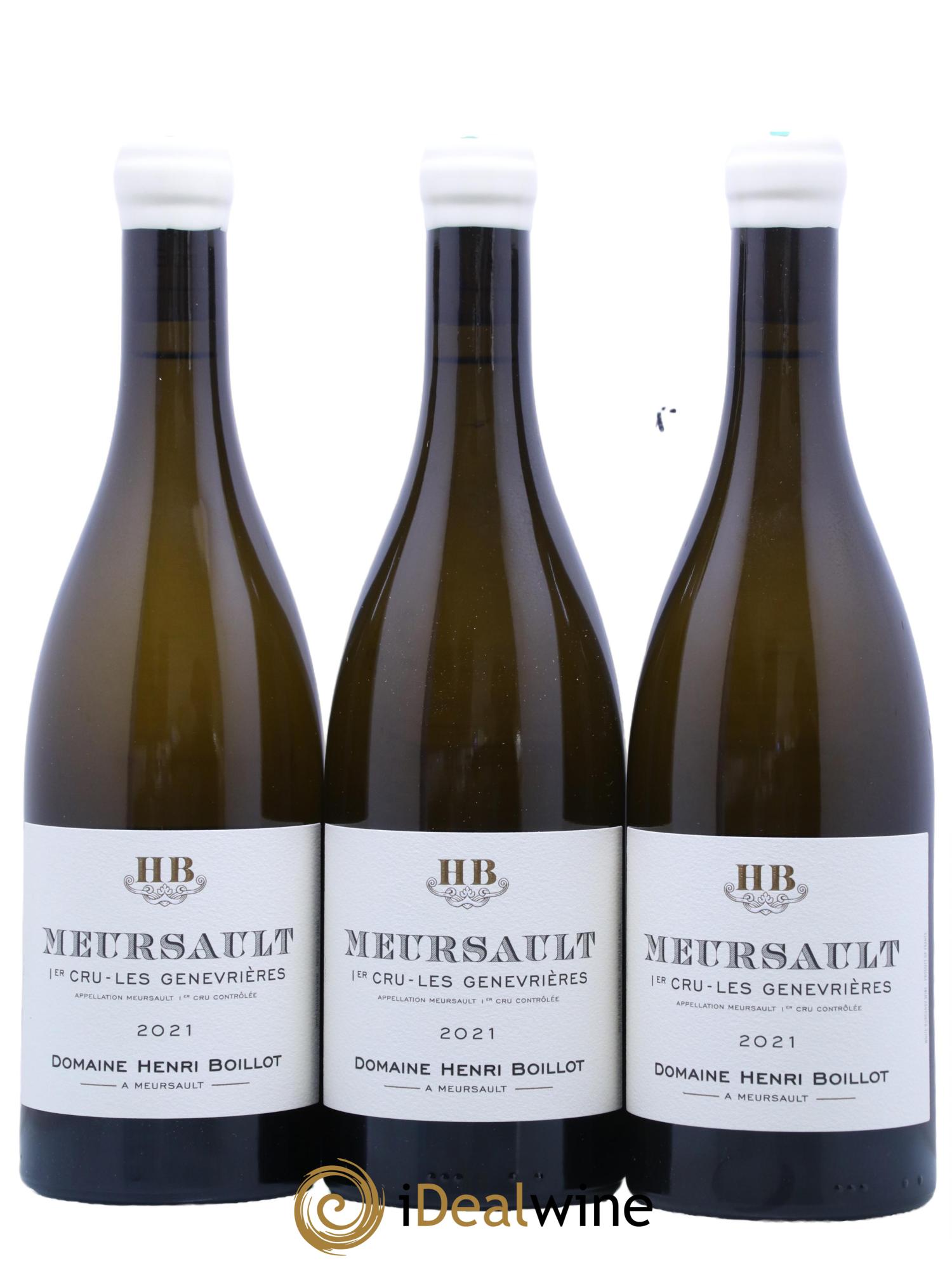 Meursault 1er Cru Les Genevrières Henri Boillot (Domaine) 2021 - Lot de 3 bouteilles - 0