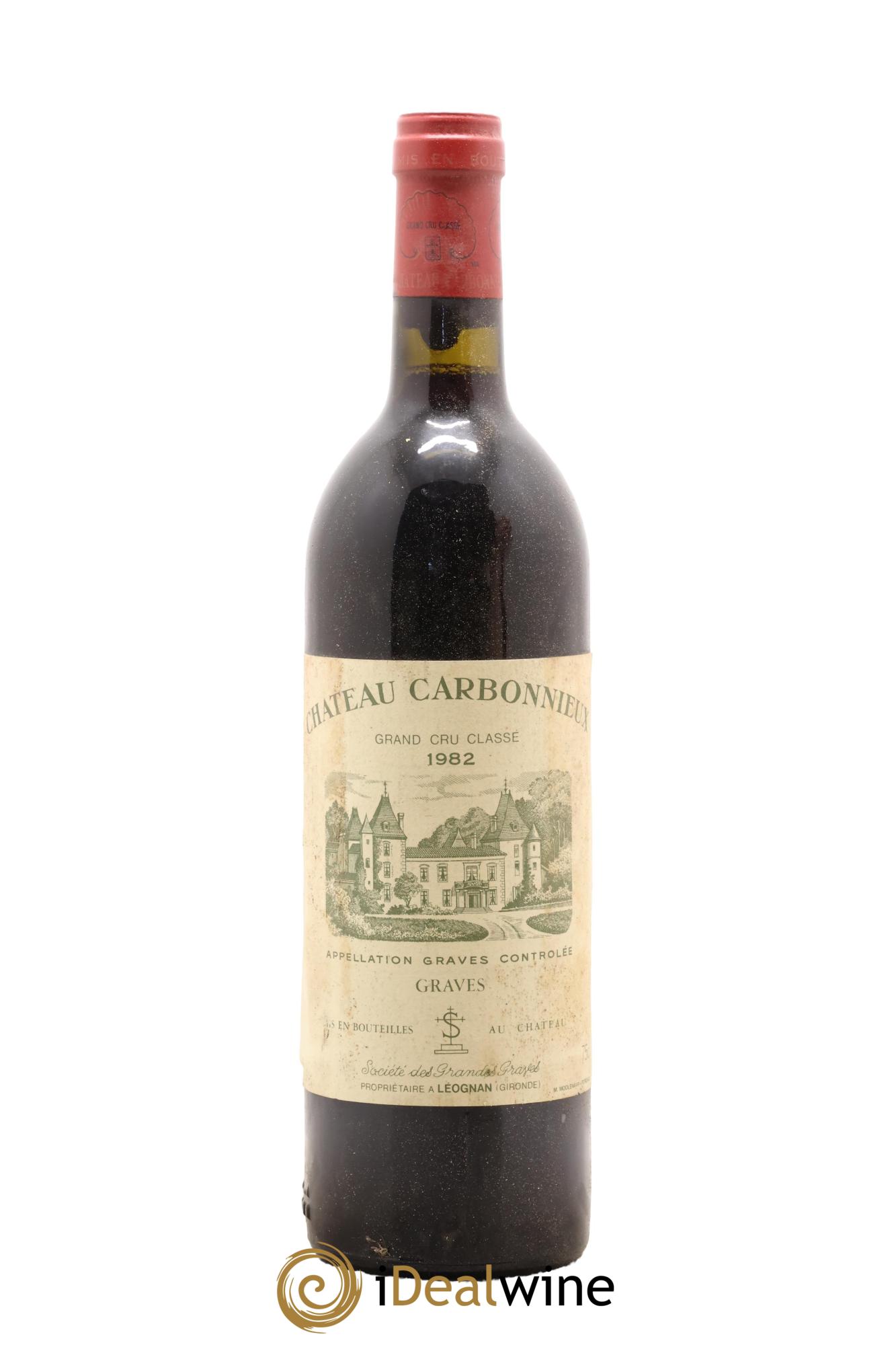 Château Carbonnieux Cru Classé de Graves 1982 - Posten von 1 Flasche - 0