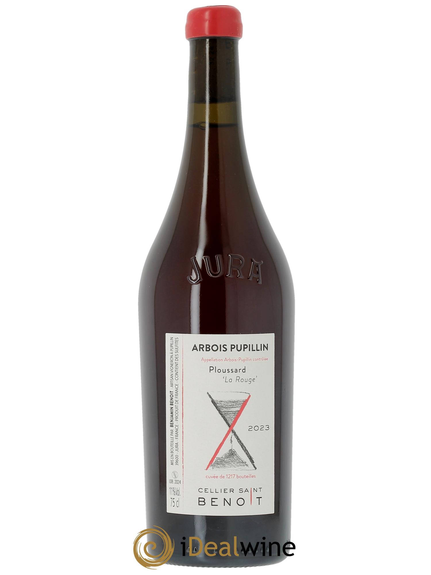 Arbois Pupillin La Rouge Cellier Saint Benoît 2023 - Lot of 1 bottle - 0