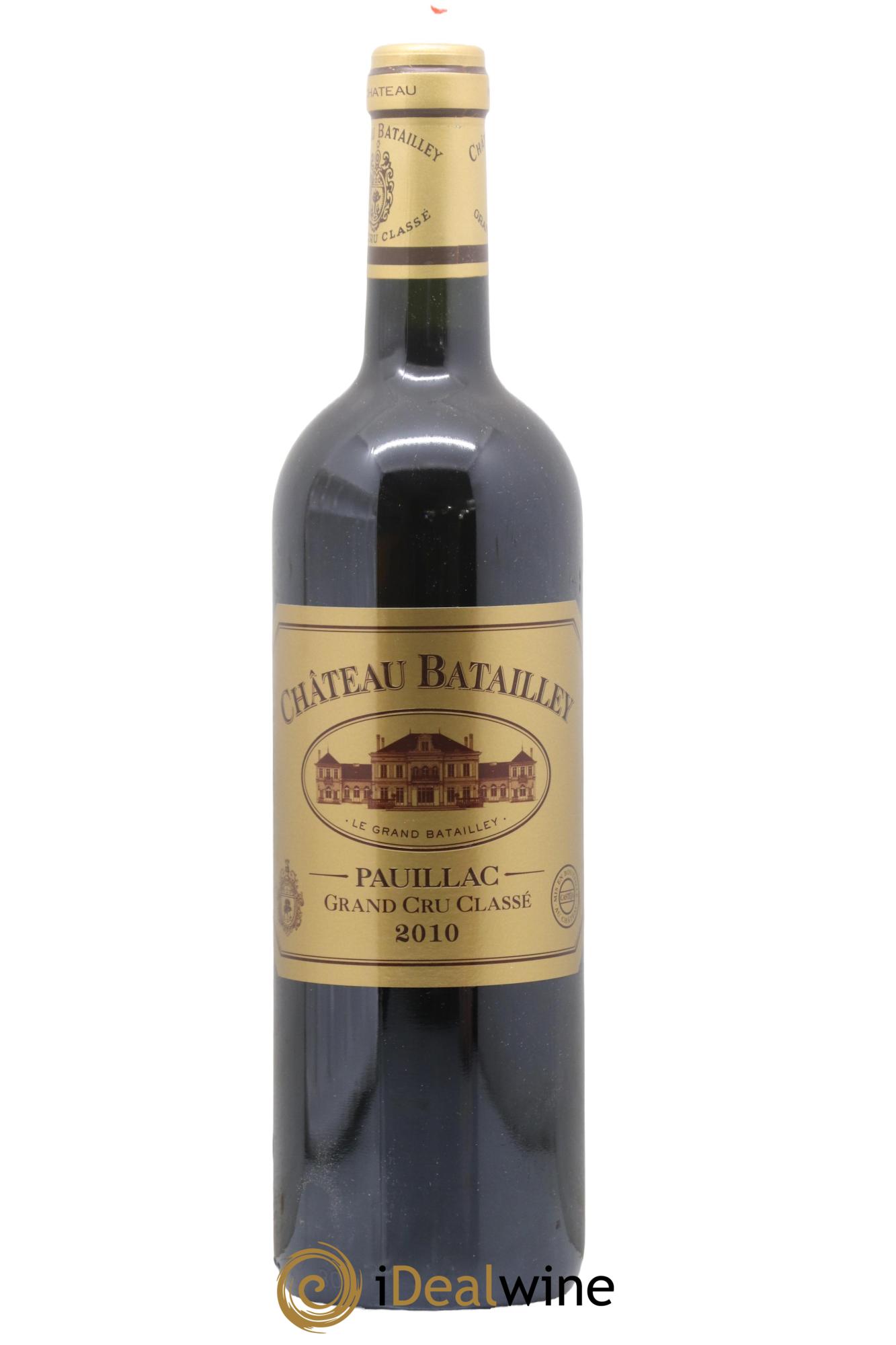 Château Batailley 5ème Grand Cru Classé 2010 - Lot de 1 bouteille - 0