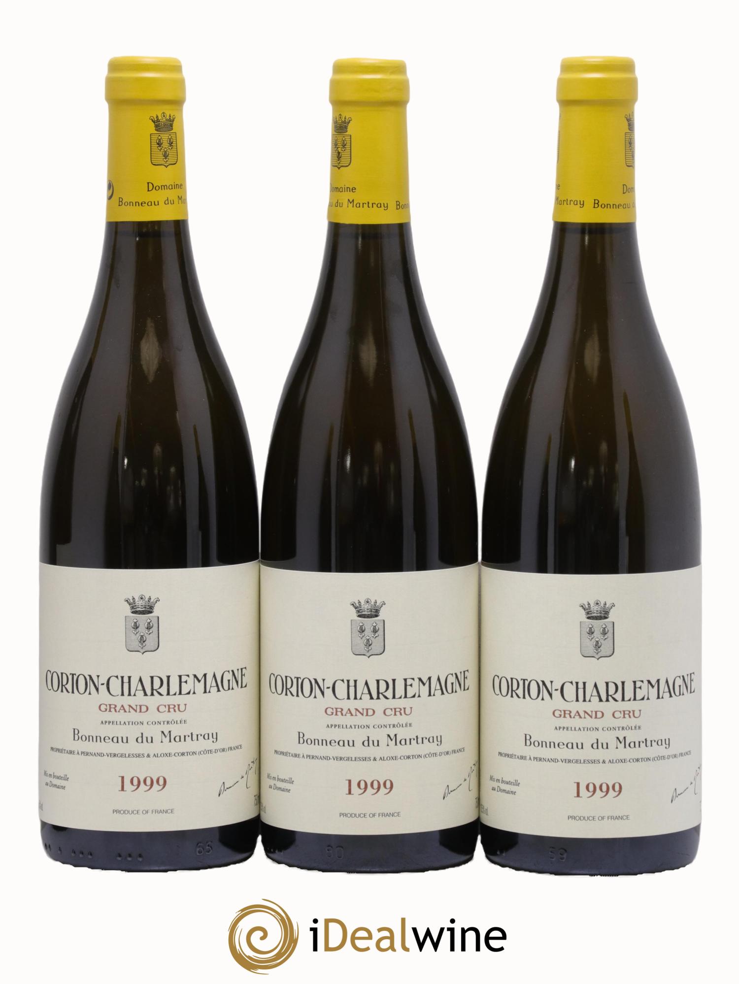 Corton-Charlemagne Grand Cru Bonneau du Martray (Domaine) 1999 - Lot de 6 bouteilles - 1