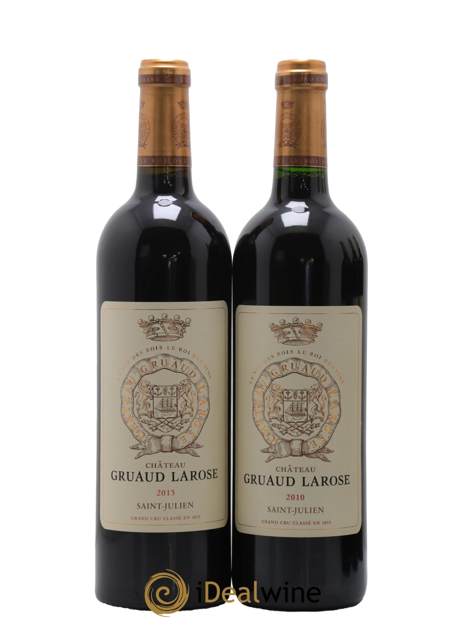 Château Gruaud Larose 2ème Grand Cru Classé Coffret 1995 2000 2005 2010 2015 - Lot de 5 bouteilles - 2