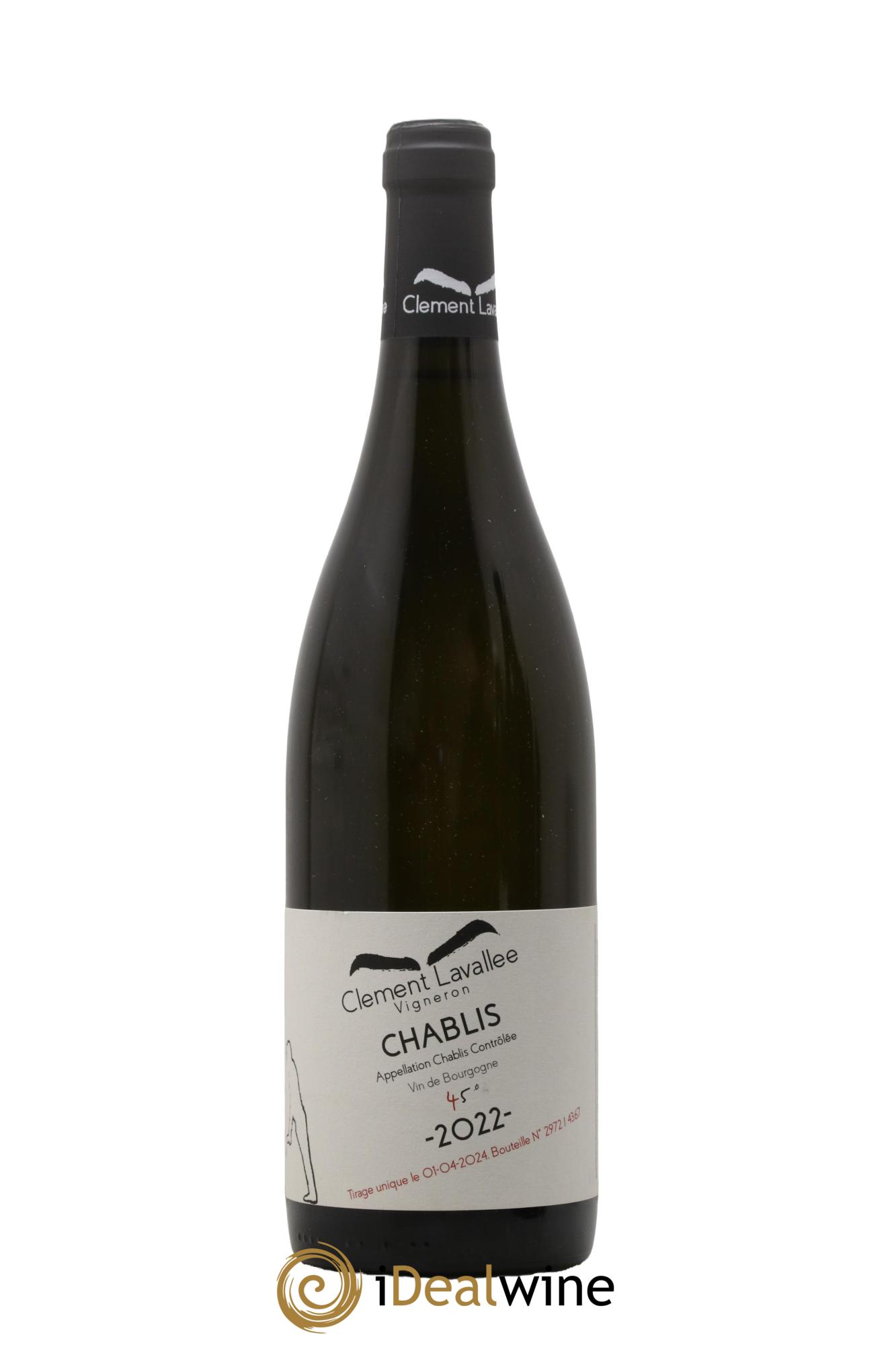 Chablis 45 Clément Lavallée 2022 - Lot of 1 bottle - 0