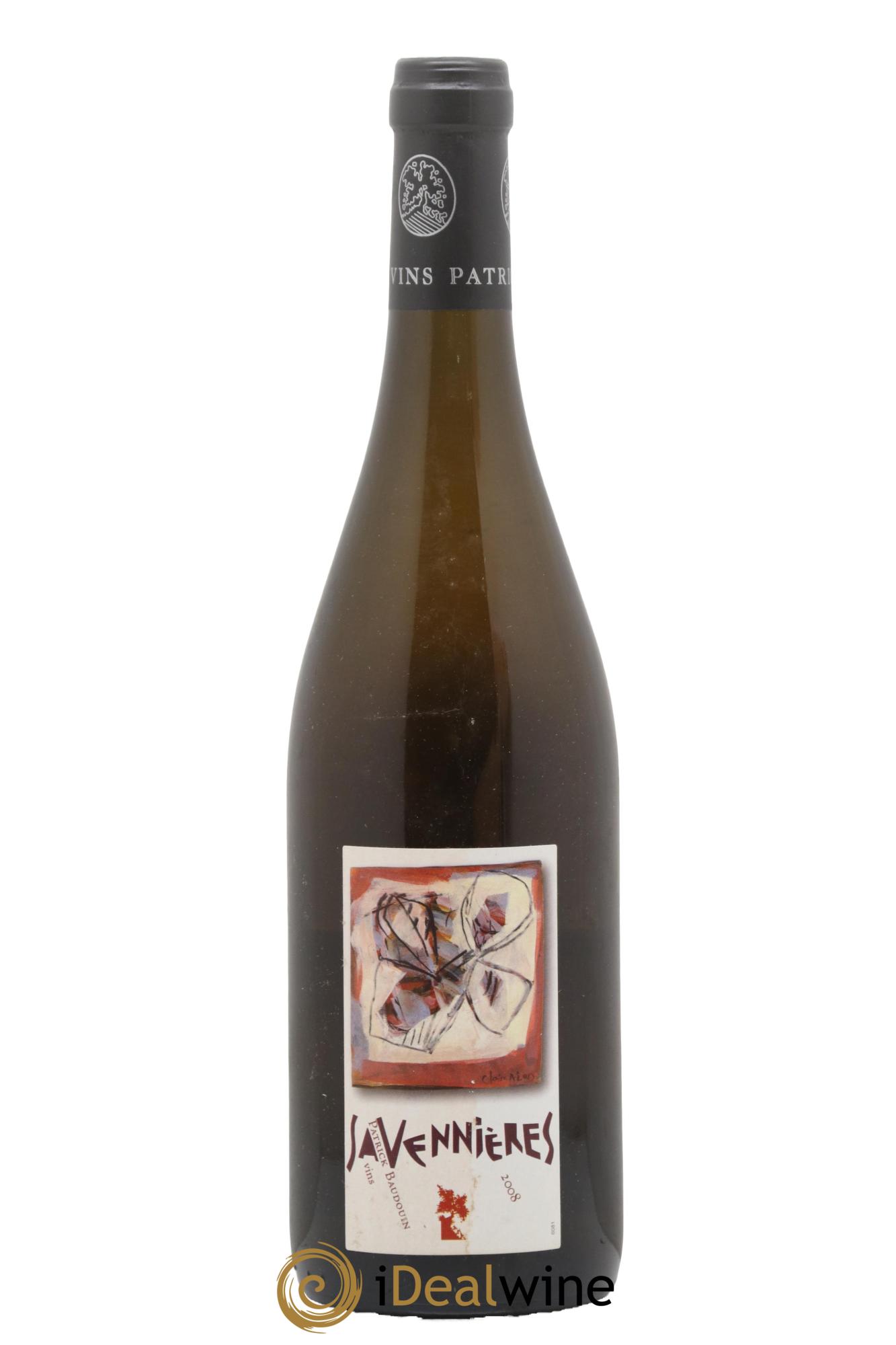 Savennières Patrick Baudoin 2008 - Lot of 1 bottle - 0
