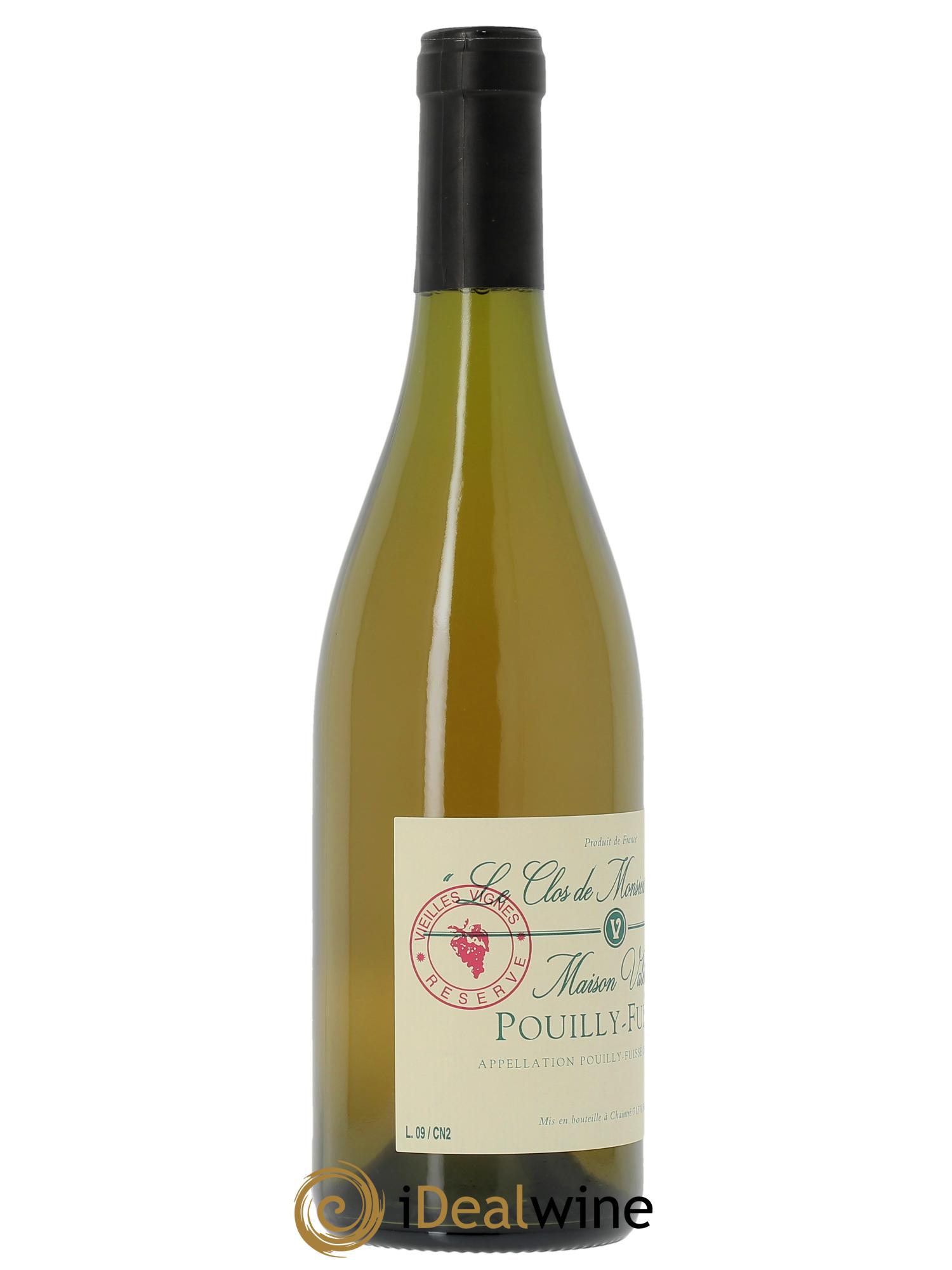 Pouilly-Fuissé Clos de Monsieur Noly - Assemblage Millésimes 2011, 2012, 2013, 2016 et 2018 Valette (Domaine)  - Lotto di 1 bottiglia - 2