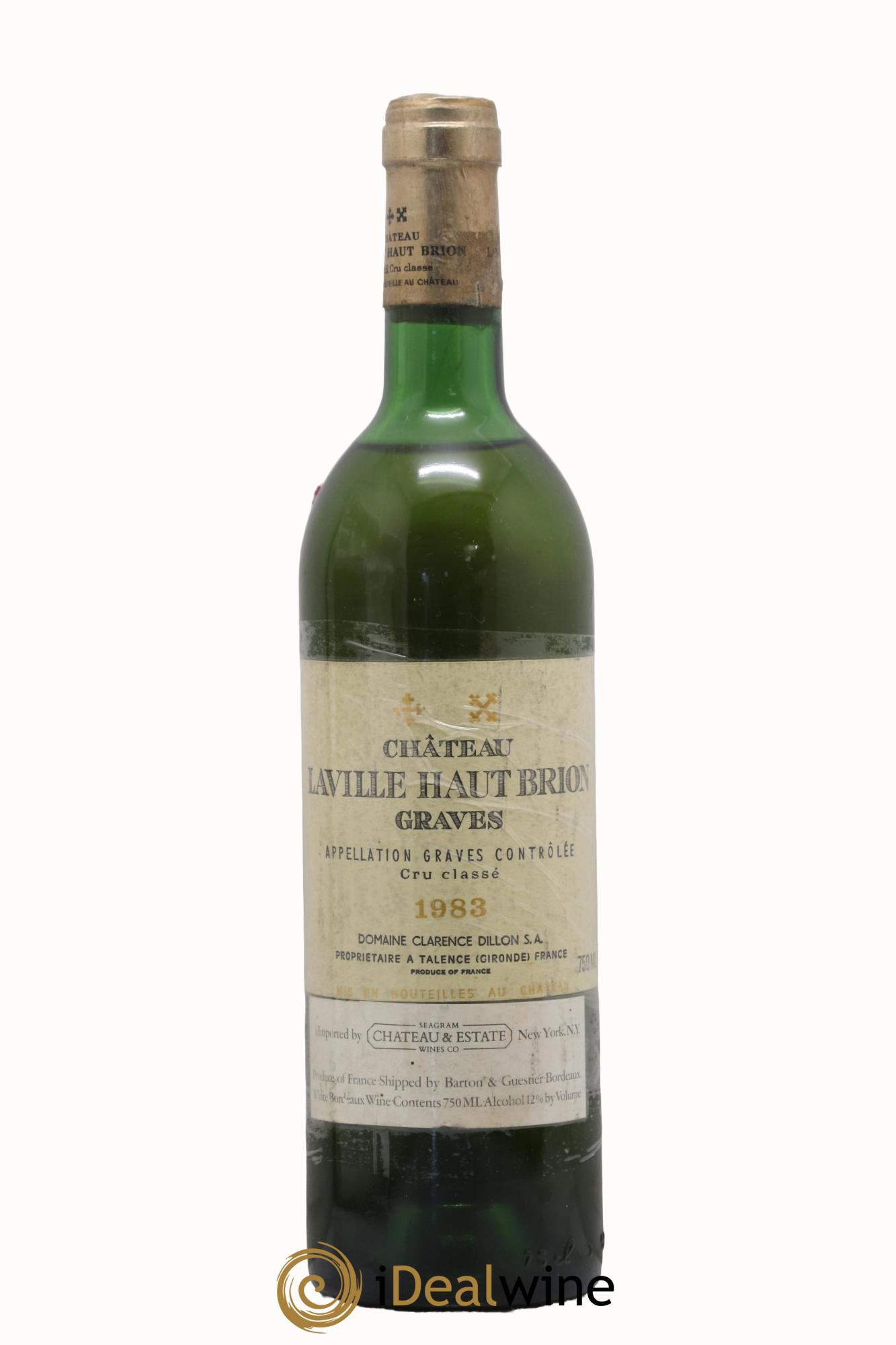 Château Laville Haut-Brion Cru Classé de Graves 1983 - Lot de 1 bouteille - 0