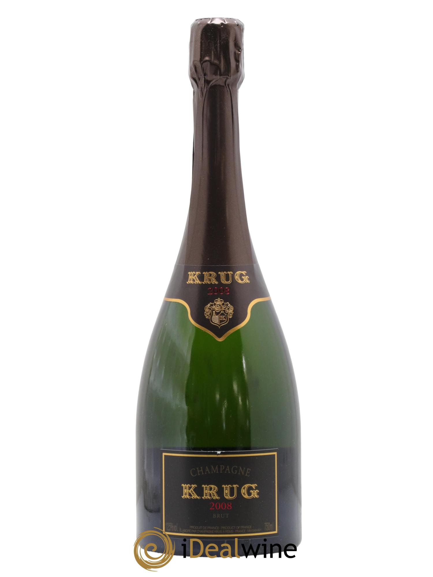 Vintage Krug 2008 - Lot de 1 bouteille - 0