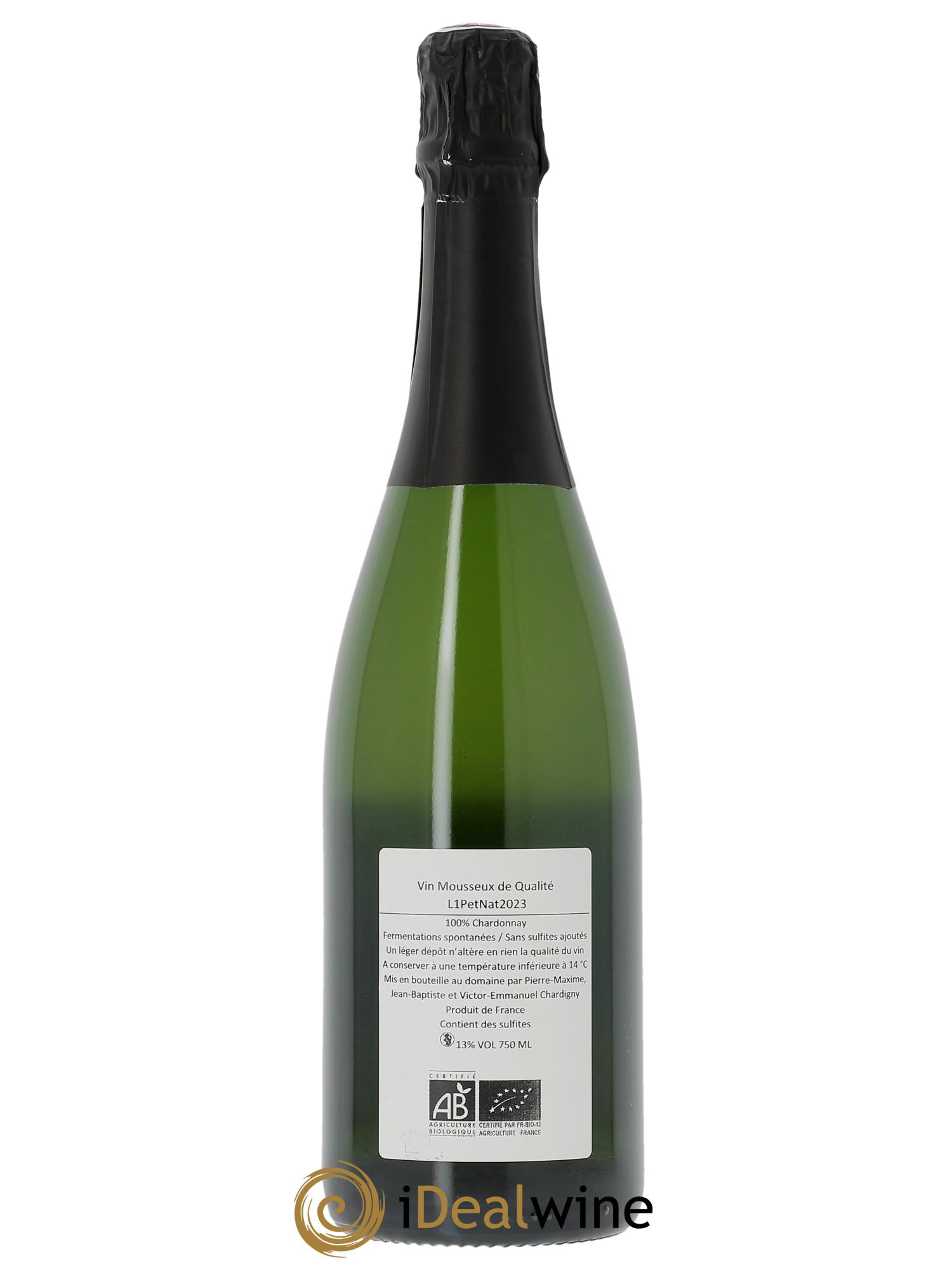 Vin de France Pétillant Naturel Domaine Chardigny 2023 - Lot de 1 bouteille - 1