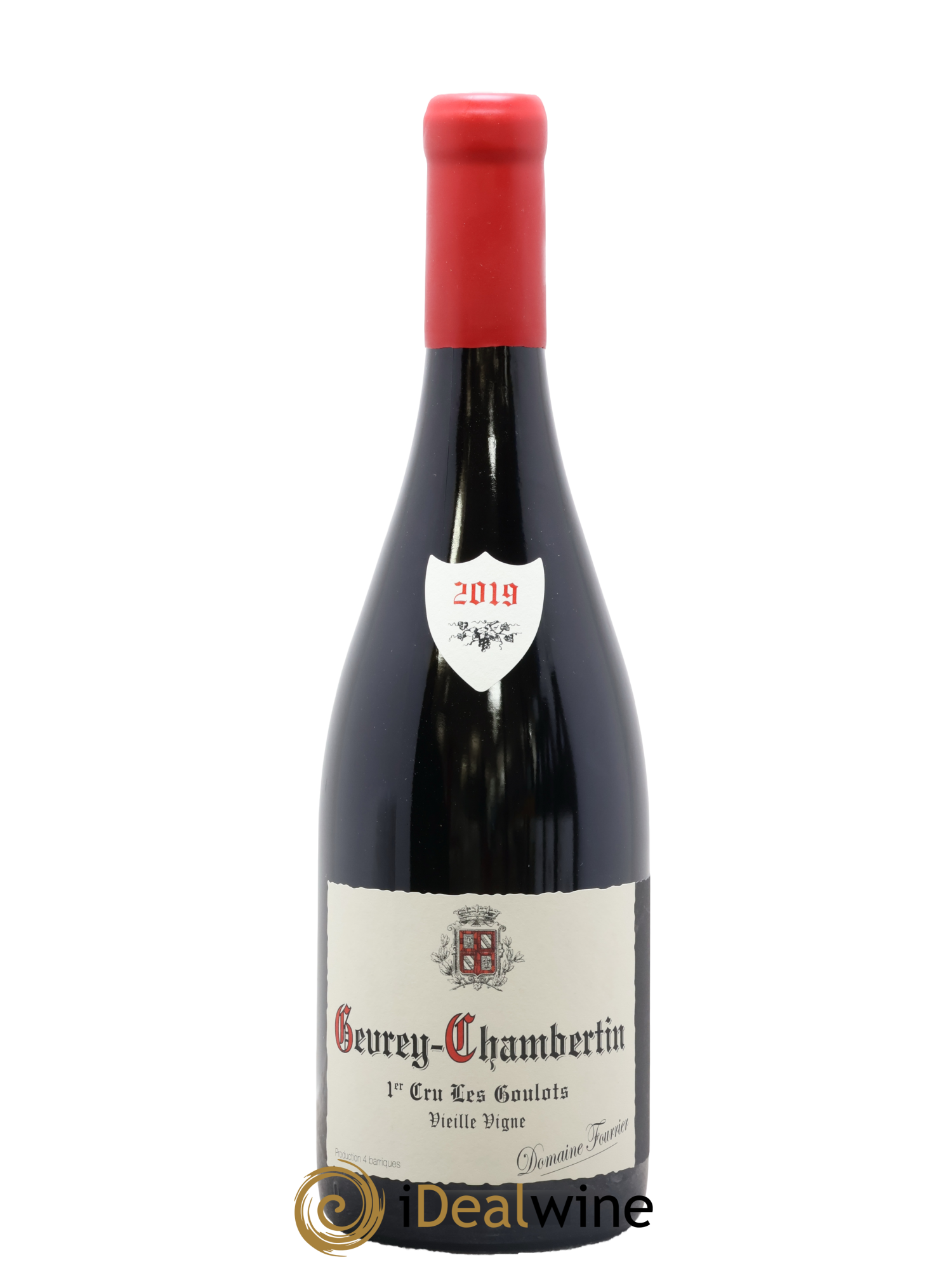 Gevrey-Chambertin 1er Cru Les Goulots Vieilles Vignes Fourrier (Domaine) 2019 - Lot de 1 bouteille - 0