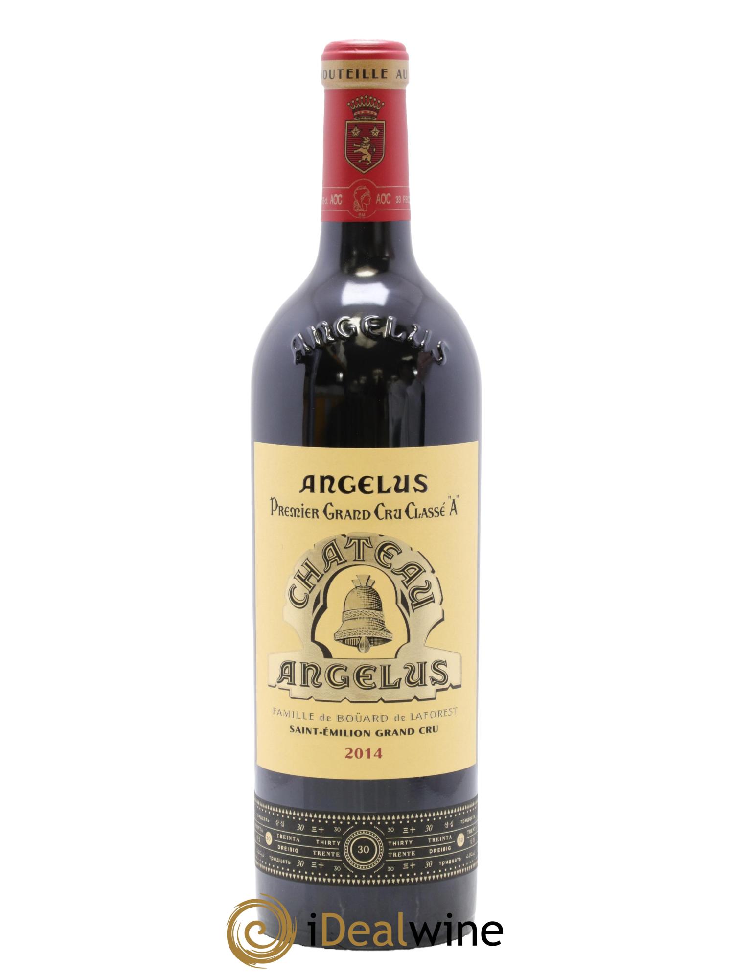 Château Angélus 1er Grand Cru Classé A 2014 - Posten von 1 Flasche - 1