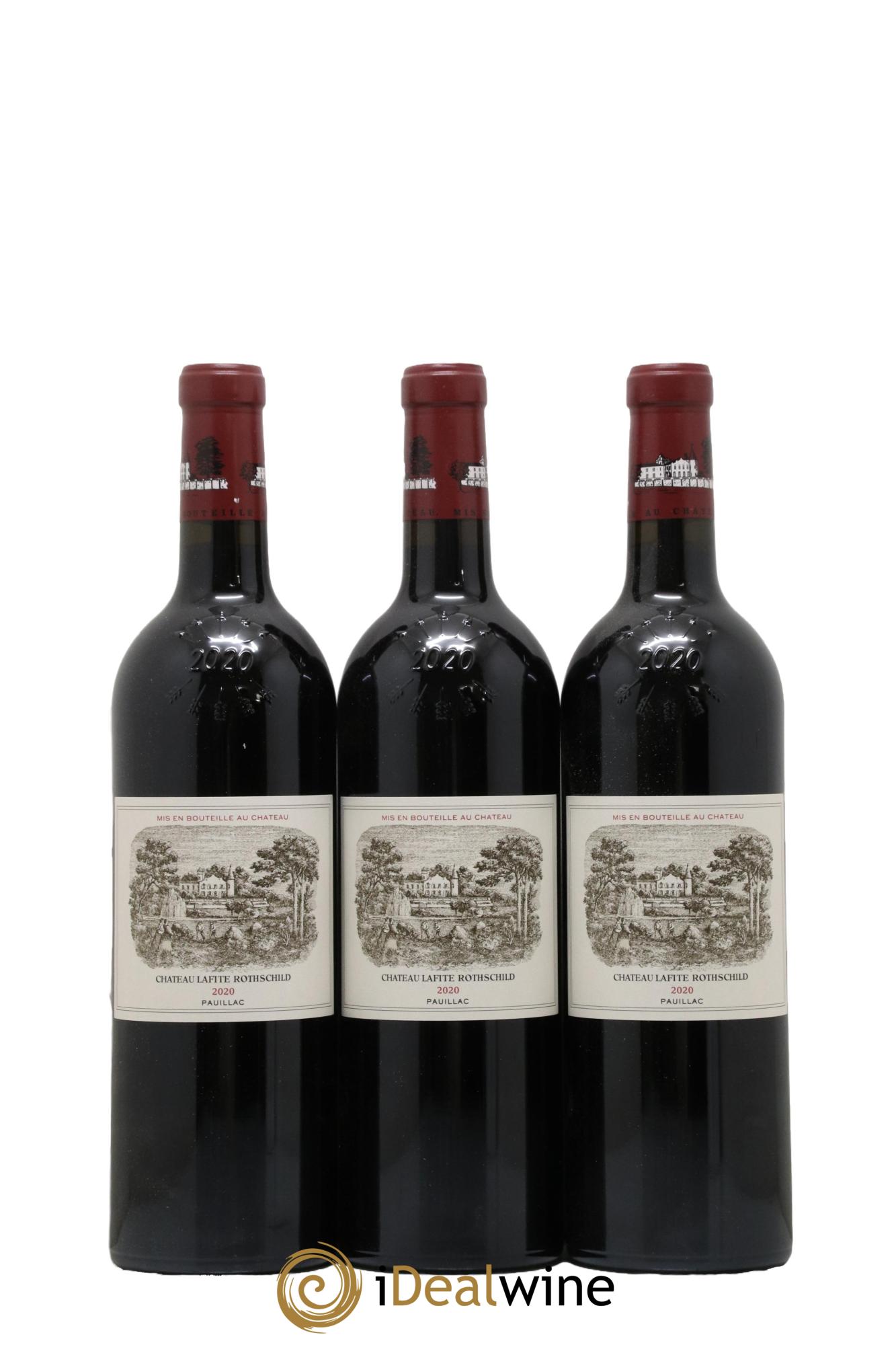 Château Lafite Rothschild 1er Grand Cru Classé  2020 - Lot de 6 bouteilles - 3
