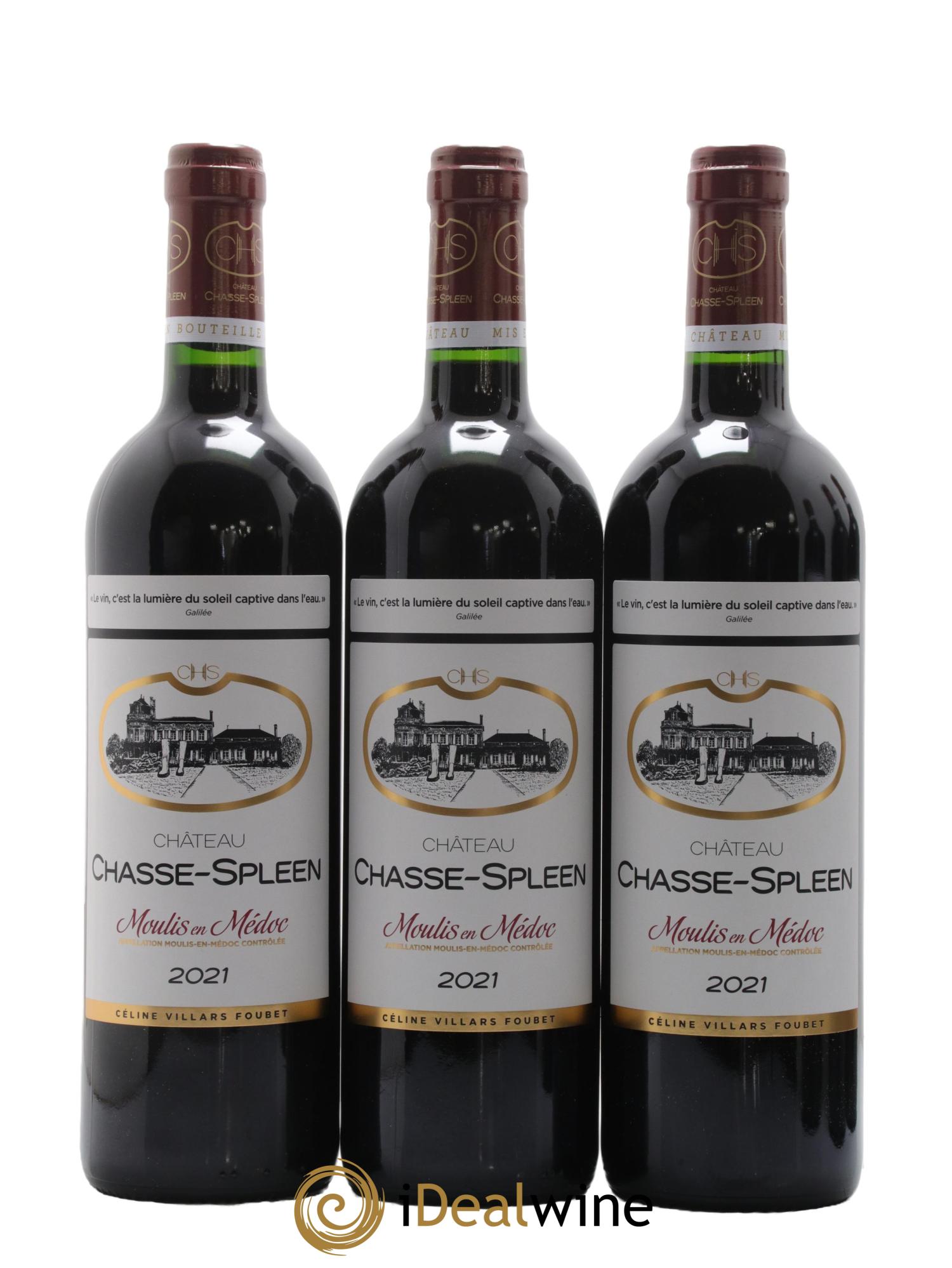 Château Chasse Spleen 2021 - Lot de 6 bouteilles - 1