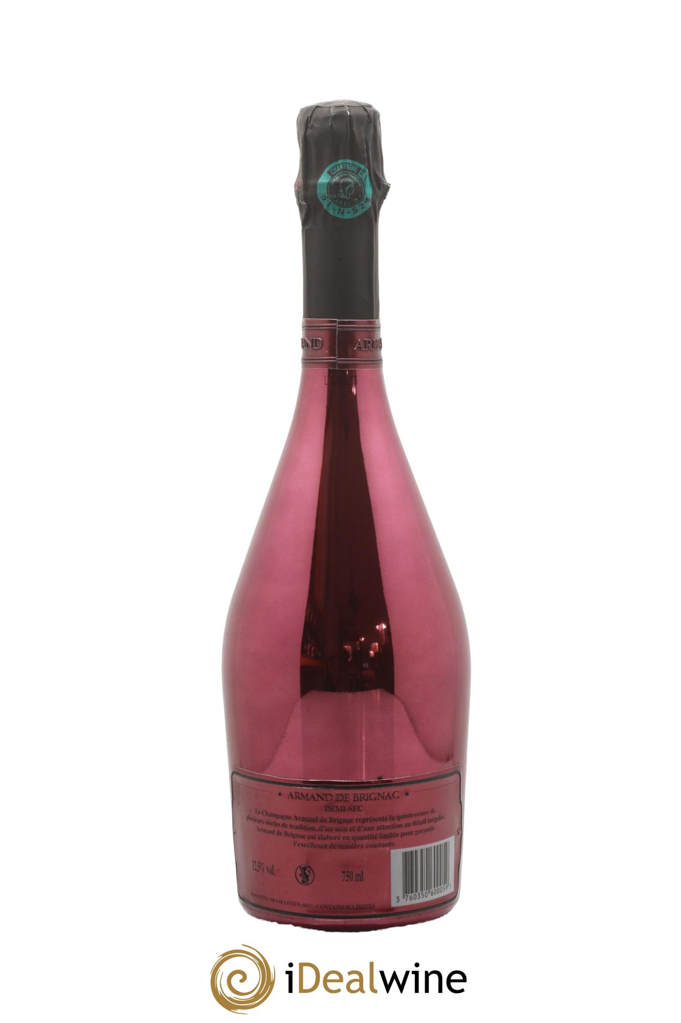 Champagne - Demi-sec Armand de Brignac - Lot de 1 bouteille - 2