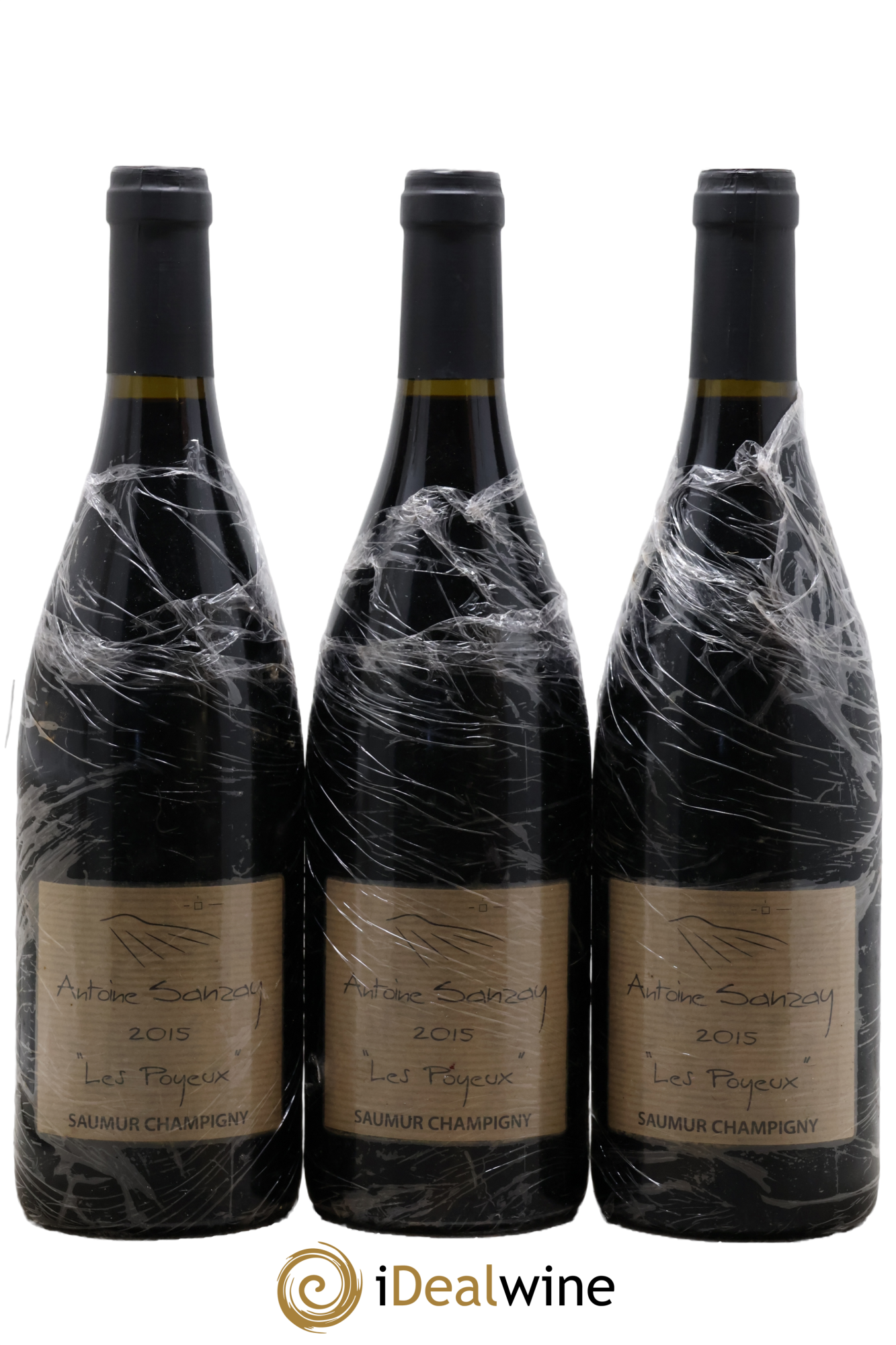 Saumur-Champigny Les Poyeux Antoine Sanzay 2015 - Lot de 3 bouteilles - 0