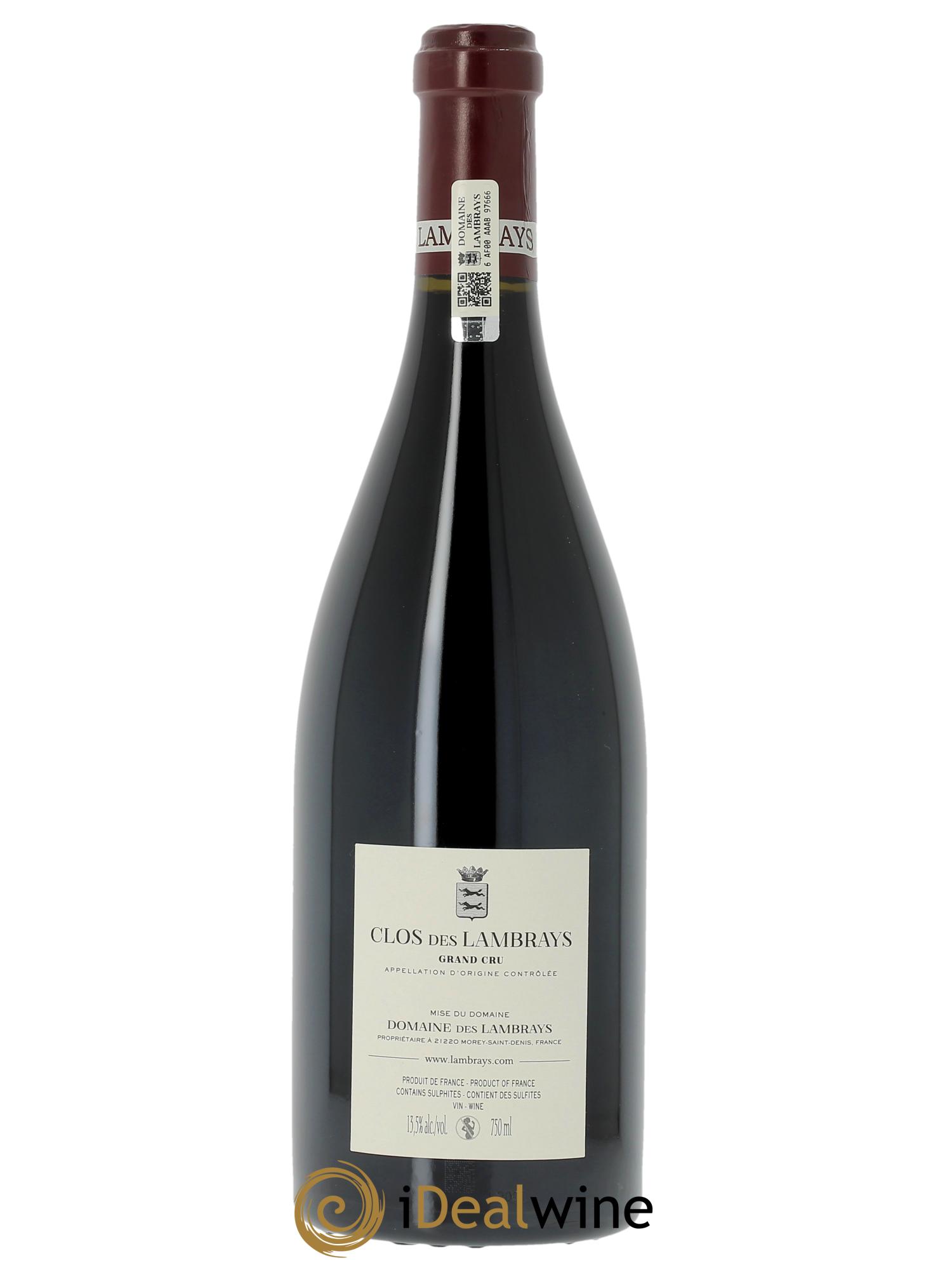 Clos des Lambrays Grand Cru Domaine des Lambrays (Original-holzkiste ab 6 ST) 2020 - Posten von 1 Flasche - 1