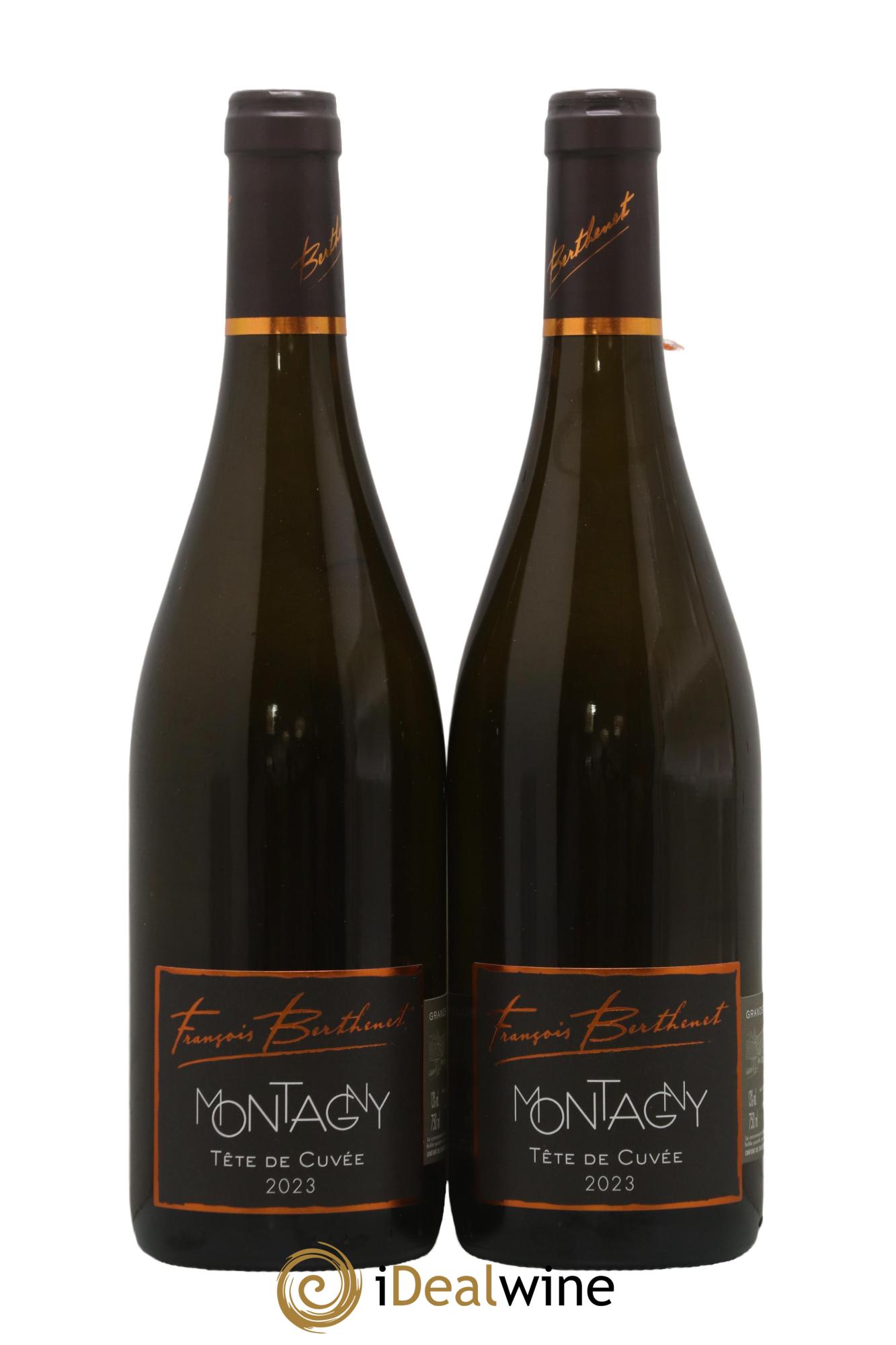 Montagny Tête de Cuvée Domaine Berthenet 2023 - Lot of 2 bottles - 0