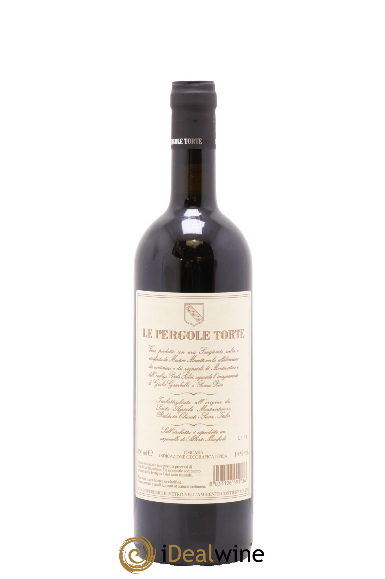 Toscana IGT Montevertine Le Pergole Torte Famille Manetti 2016 - Lot de 1 bouteille - 1