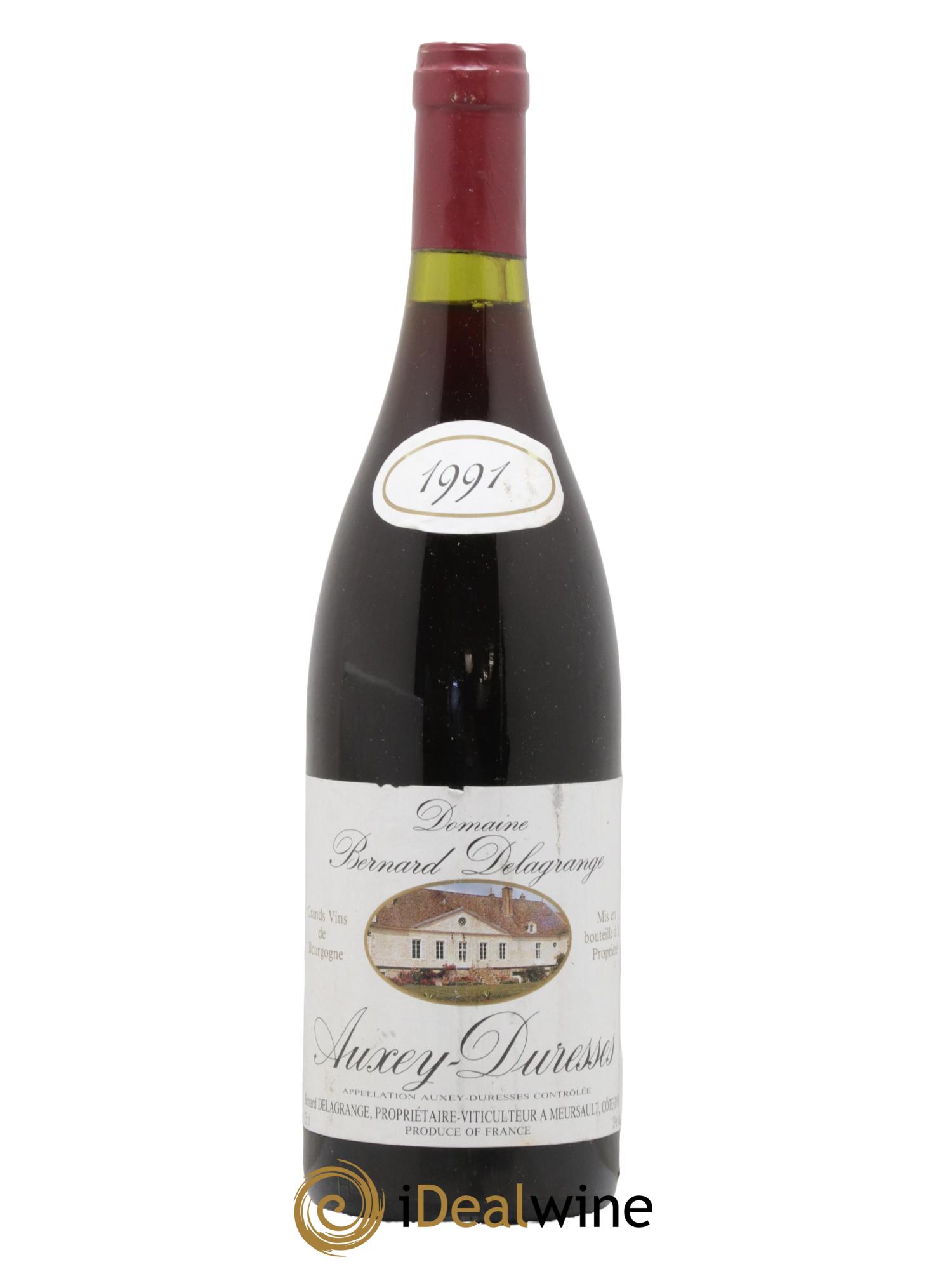 Auxey-Duresses Bernard Delagrange et Fils 1991 - Lot de 1 bouteille - 0