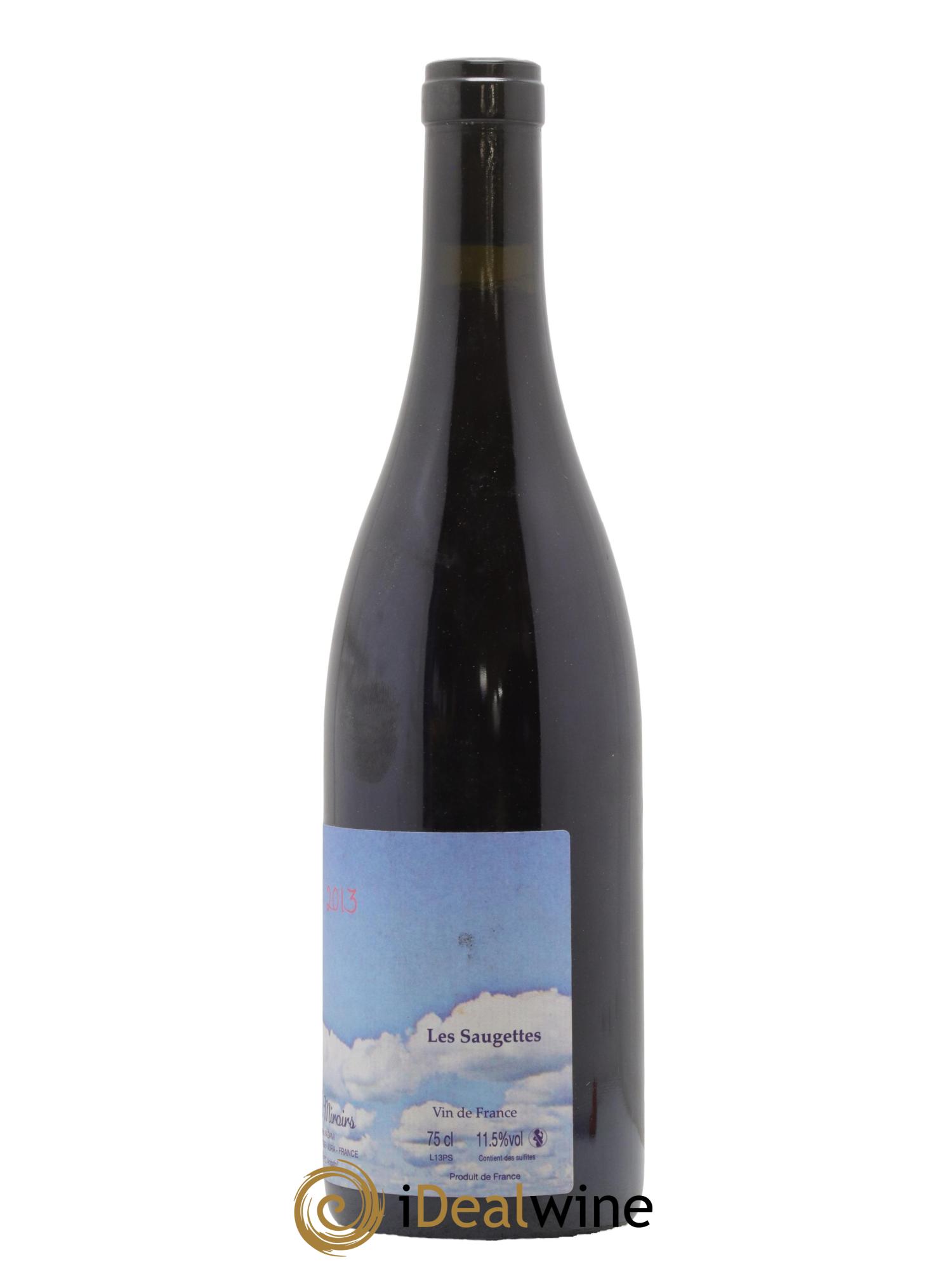 Vin de France Ja Nai Les Saugettes Kenjiro Kagami - Domaine des Miroirs 2013 - Lot of 1 bottle - 1