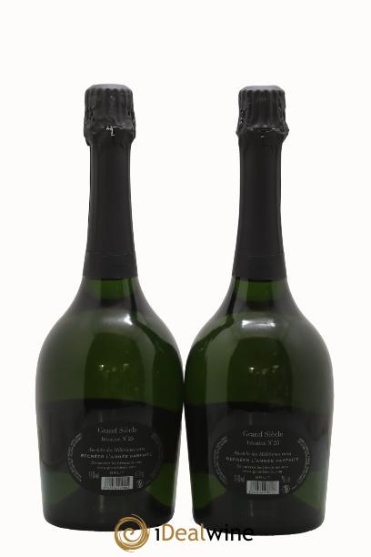 Grand Siècle Itération 25  Laurent Perrier - Lot de 2 bouteilles - 1