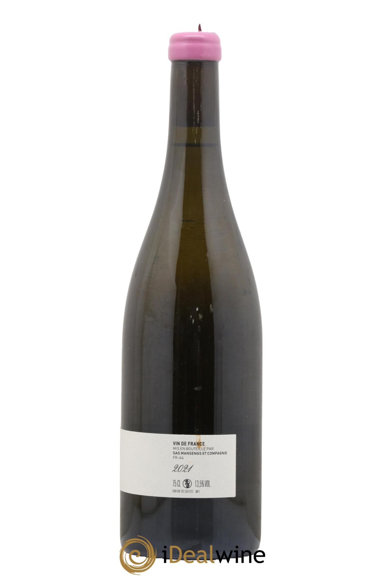 Vin de France Mansengs Jean-Baptiste Semmartin 2021 - Lot de 1 bouteille - 1