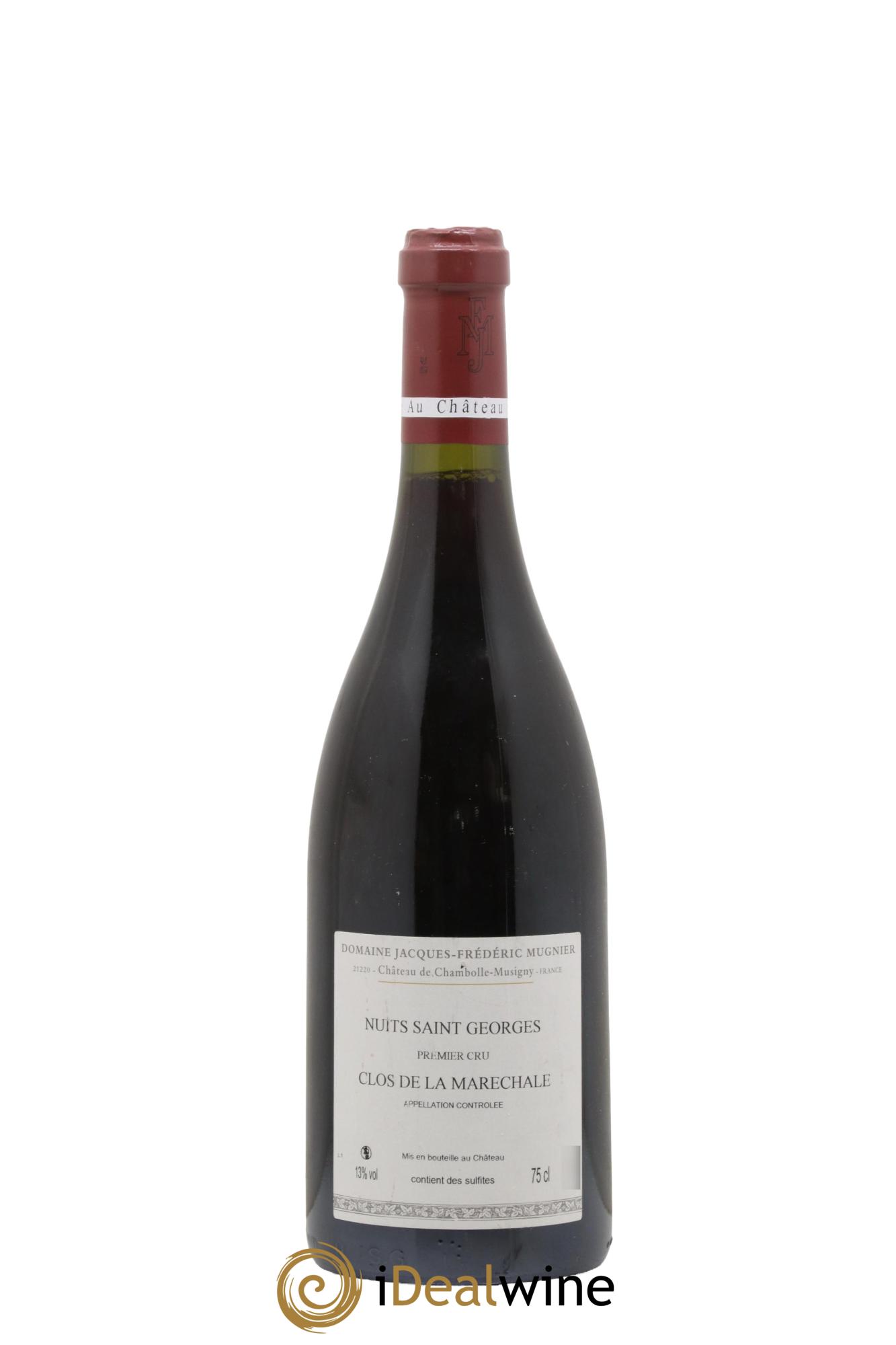 Nuits-Saint-Georges 1er Cru Clos de La Maréchale Jacques-Frédéric Mugnier 2010 - Lot of 1 bottle - 1