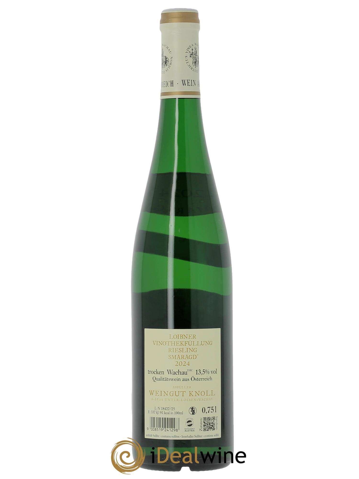 Riesling Wachau Vinothekfüllung Emmerich Knoll 2024 - Lot of 1 bottle - 1