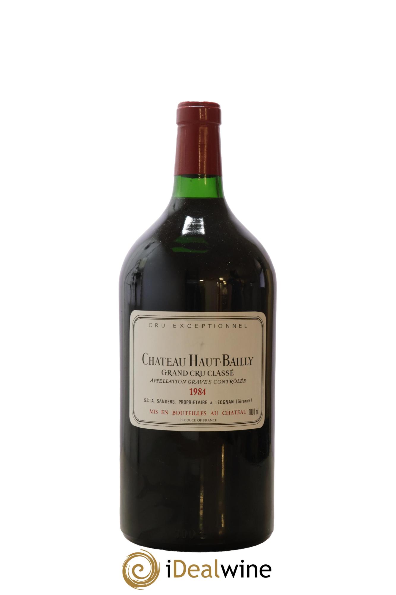 Château Haut-Bailly Cru Classé de Graves 1984 - Lot de 1 double magnum - 0