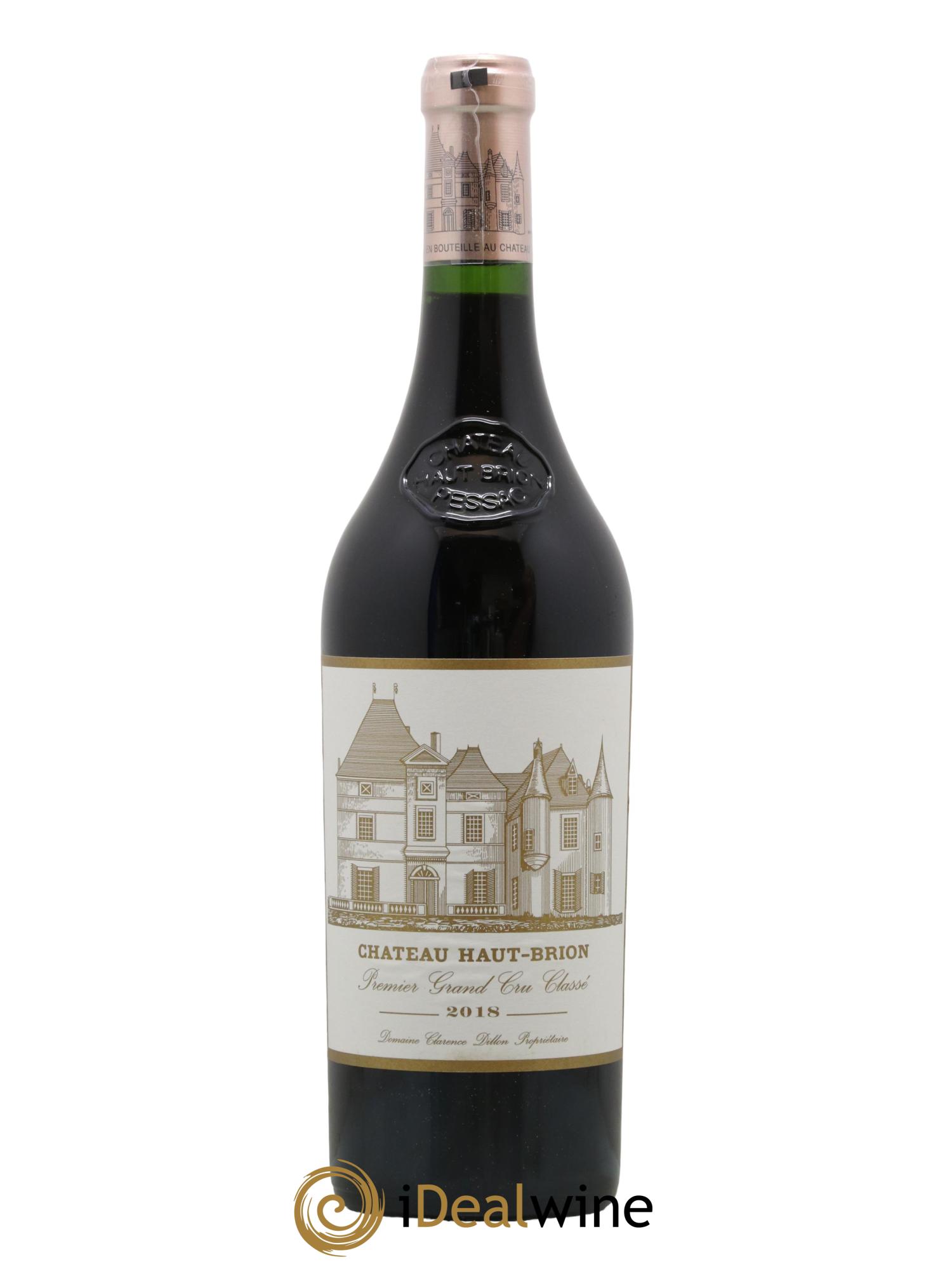 Château Haut Brion 1er Grand Cru Classé 2018 - Lot de 1 bouteille - 0