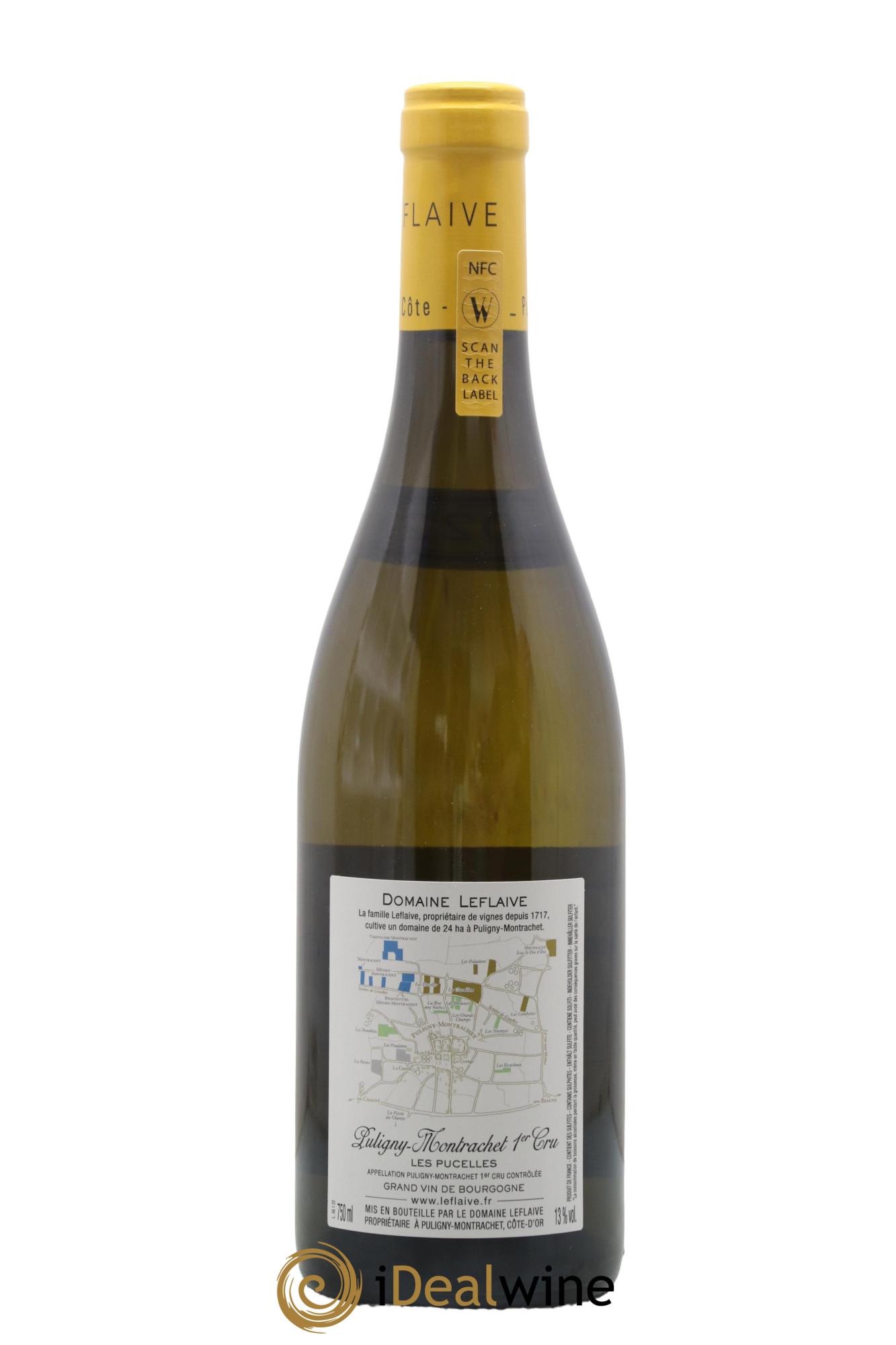 Puligny-Montrachet 1er Cru Les Pucelles Leflaive (Domaine) 2022 - Lot de 1 bouteille - 1