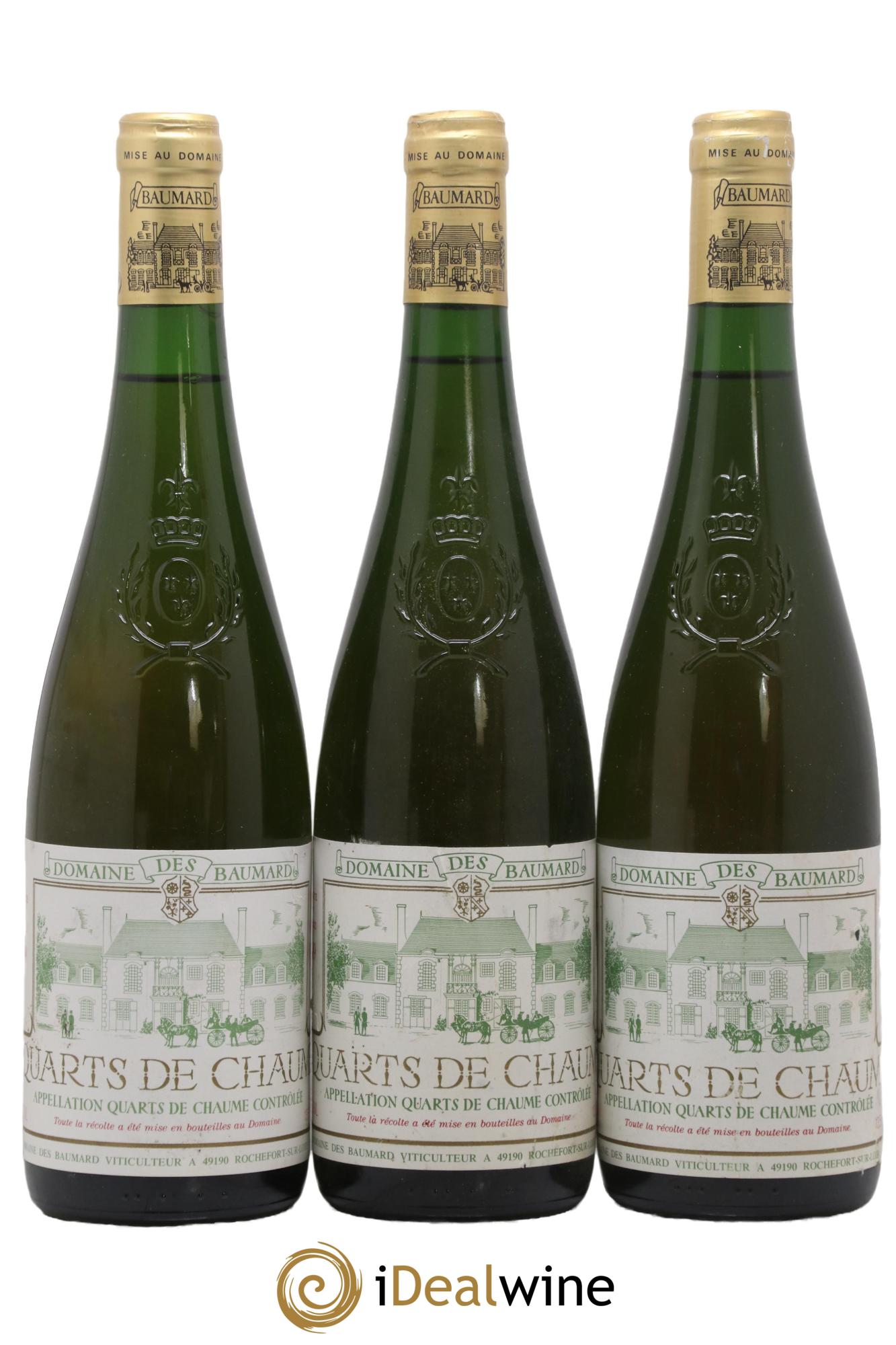 Quarts de Chaume Baumard (Domaine des) 1989 - Lotto di 3 bottiglie - 0