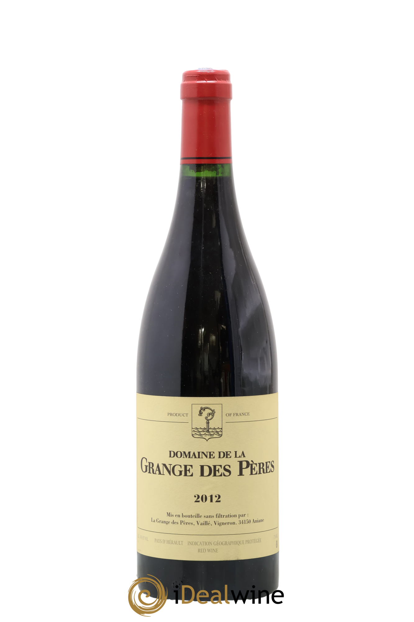 Pays d'Hérault Grange des Pères Laurent Vaillé 2012 - Lote de 1 botella - 0