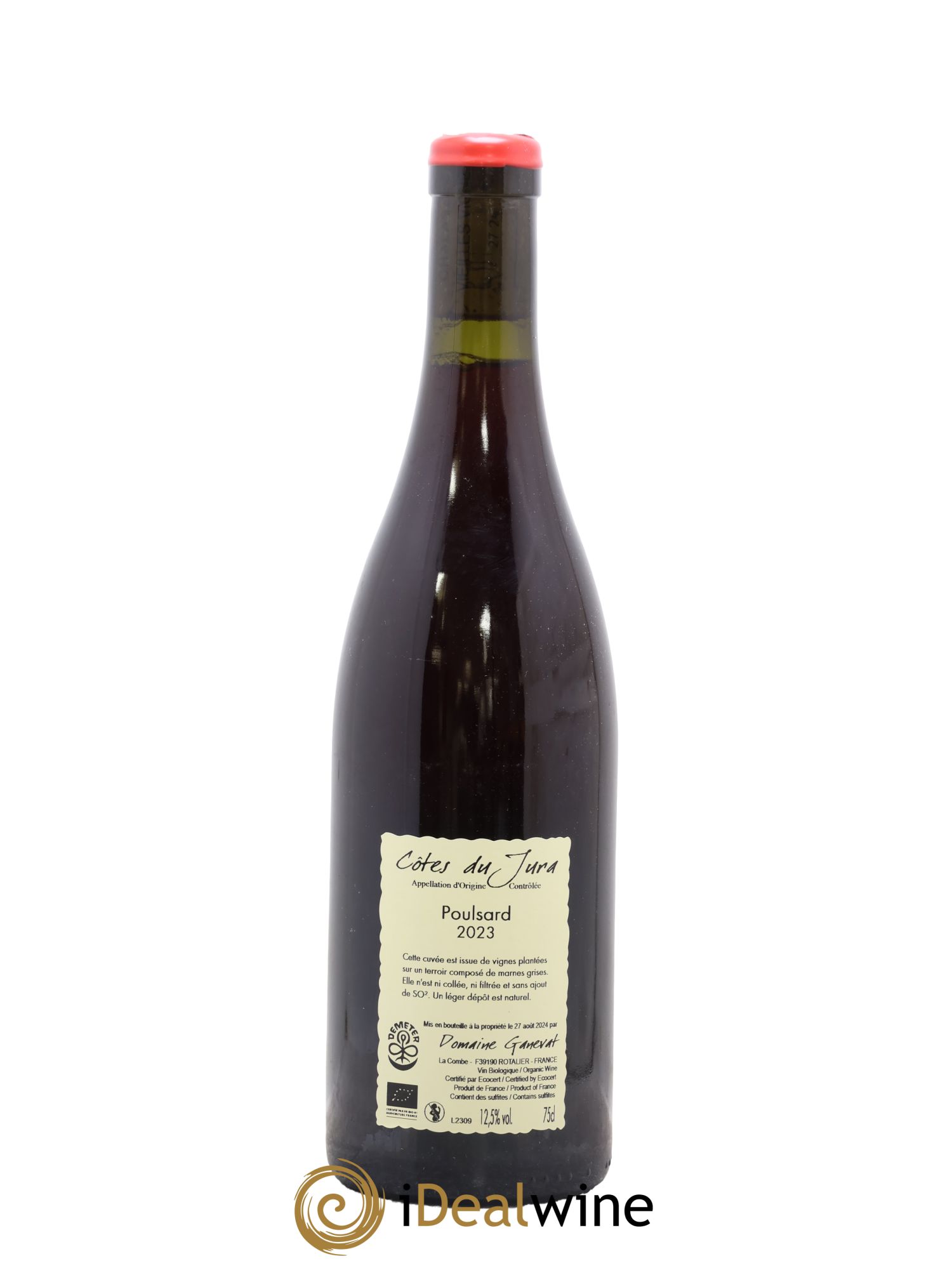 Côtes du Jura Les Chalasses Vieilles Vignes Poulsard Jean-François Ganevat (Domaine) 2023 - Lot of 1 bottle - 1