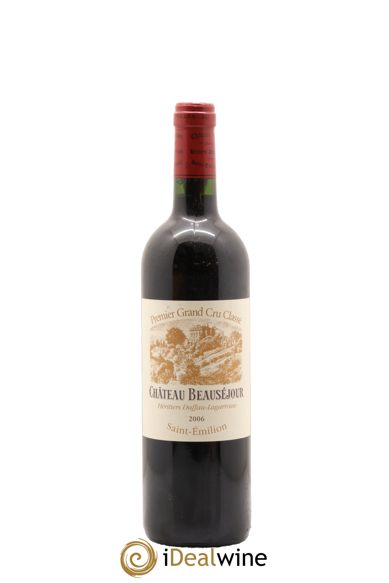 Château Beauséjour (Duffau-Lagarrosse) 1er Grand Cru Classé B 2006 - Posten von 1 Flasche - 0