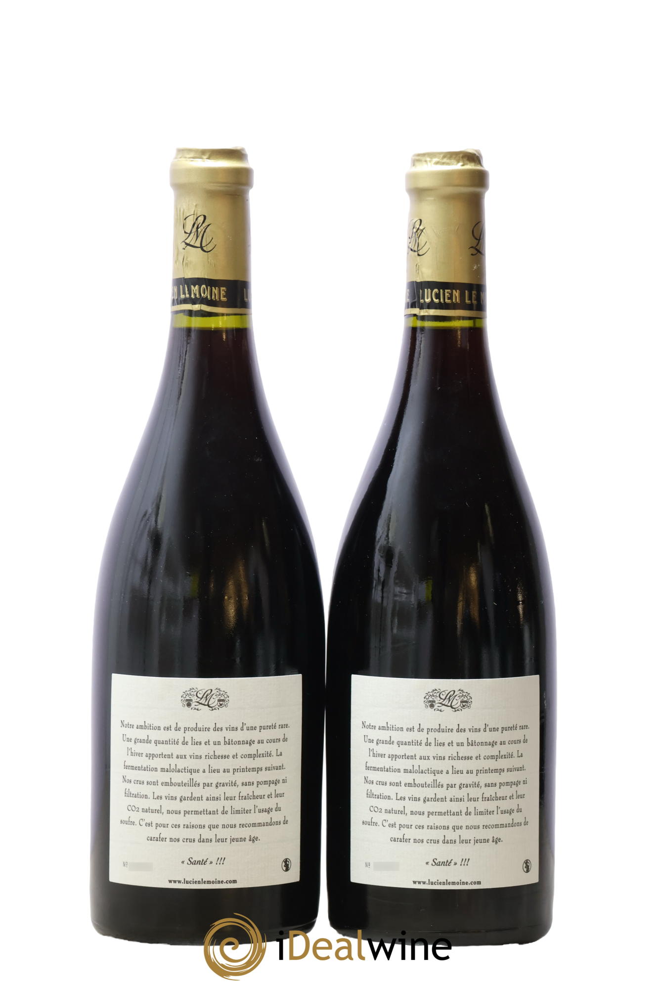 Bonnes-Mares Grand Cru Lucien Le Moine 2007 - Posten von 2 Flaschen - 1