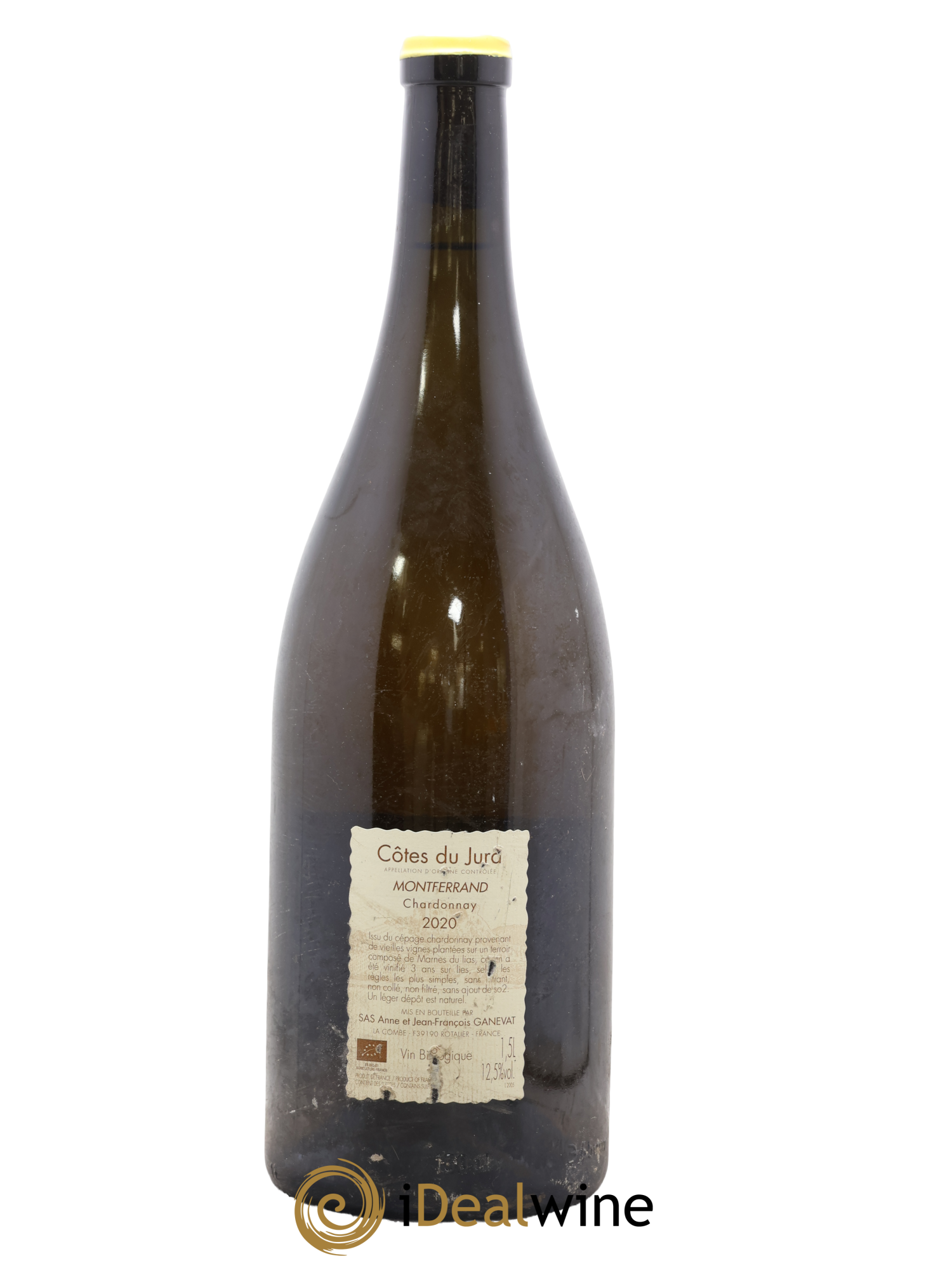 Côtes du Jura Montferrand chardonnay Anne et Jean François Ganevat 2020 - Lot of 1 magnum - 1